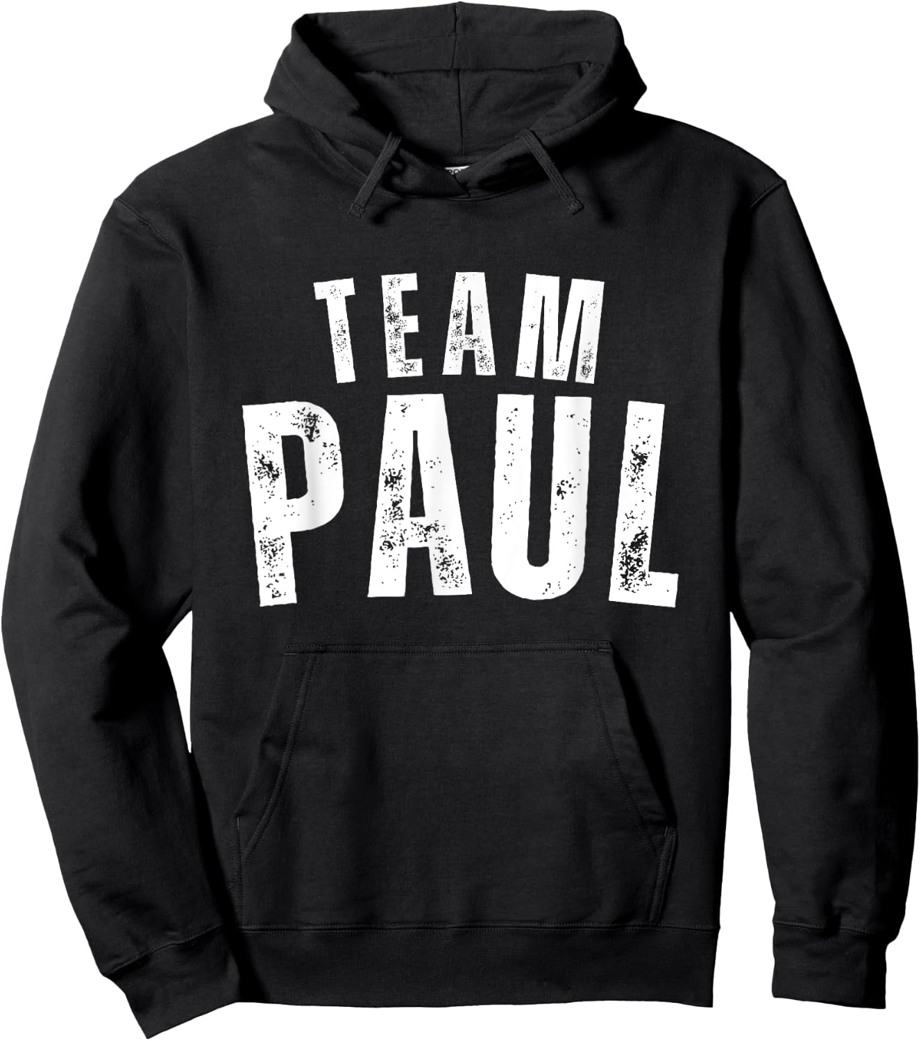 Paul Family Name Vintage Personalized Name for -Adults & -Kids, Black, Small, Short Sleeve Hoodie - Hoodie | Black