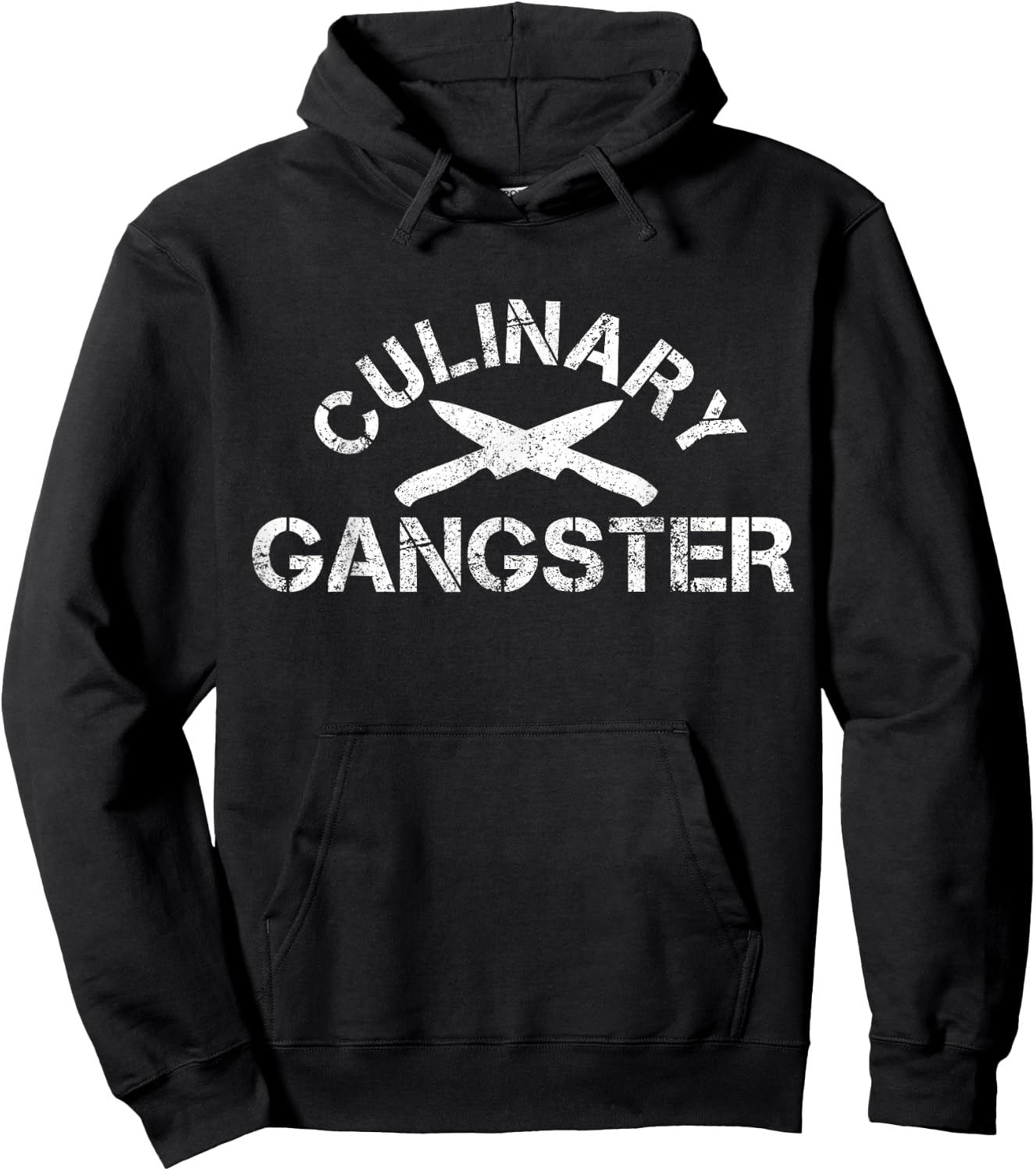 Koch Culinary Gangster Funny Cooking Gift Hoodie - Hoodie | Black
