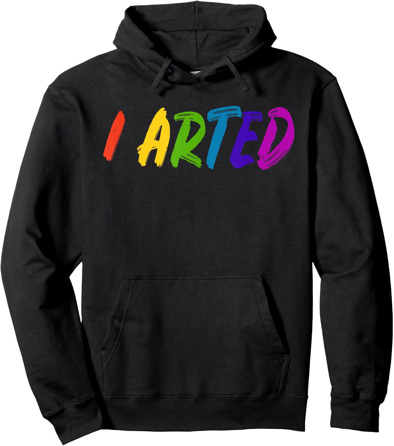 Fun Artist Painter Joke Drawing Gift: & Graphic Hoodie - Hoodie | Black
