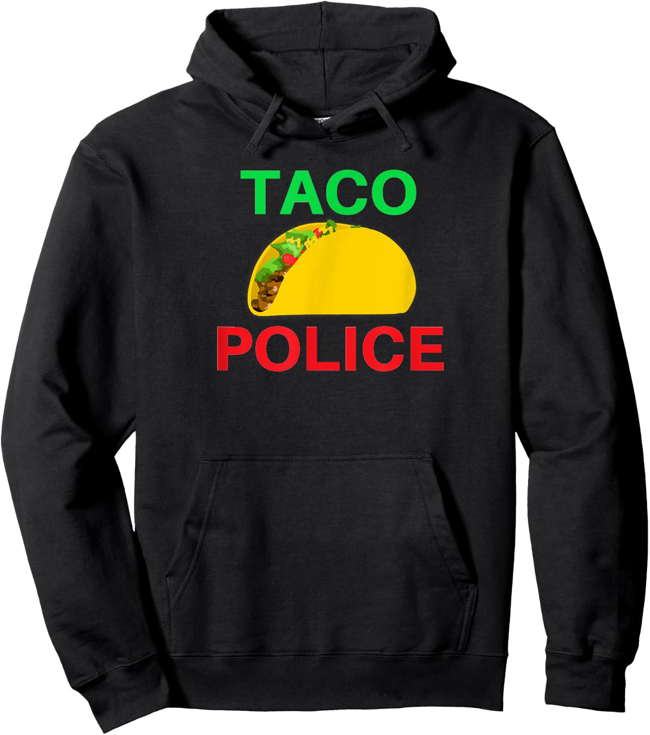 Taco Police Hoodie - Hoodie | Black