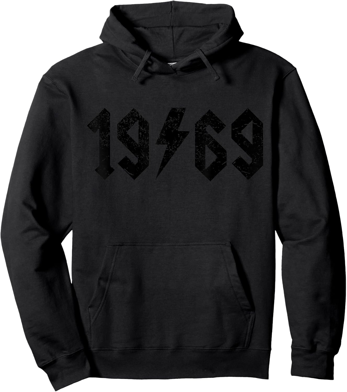 Vintage 1969 Rock Band 52nd Birthday 52 Years Old Born 69 Hoodie - Hoodie | Black