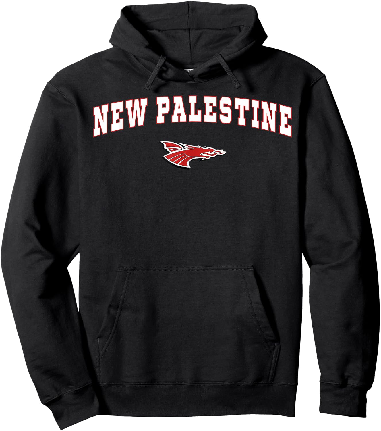 New Palestine High School Dragons Hoodie - Hoodie | Black