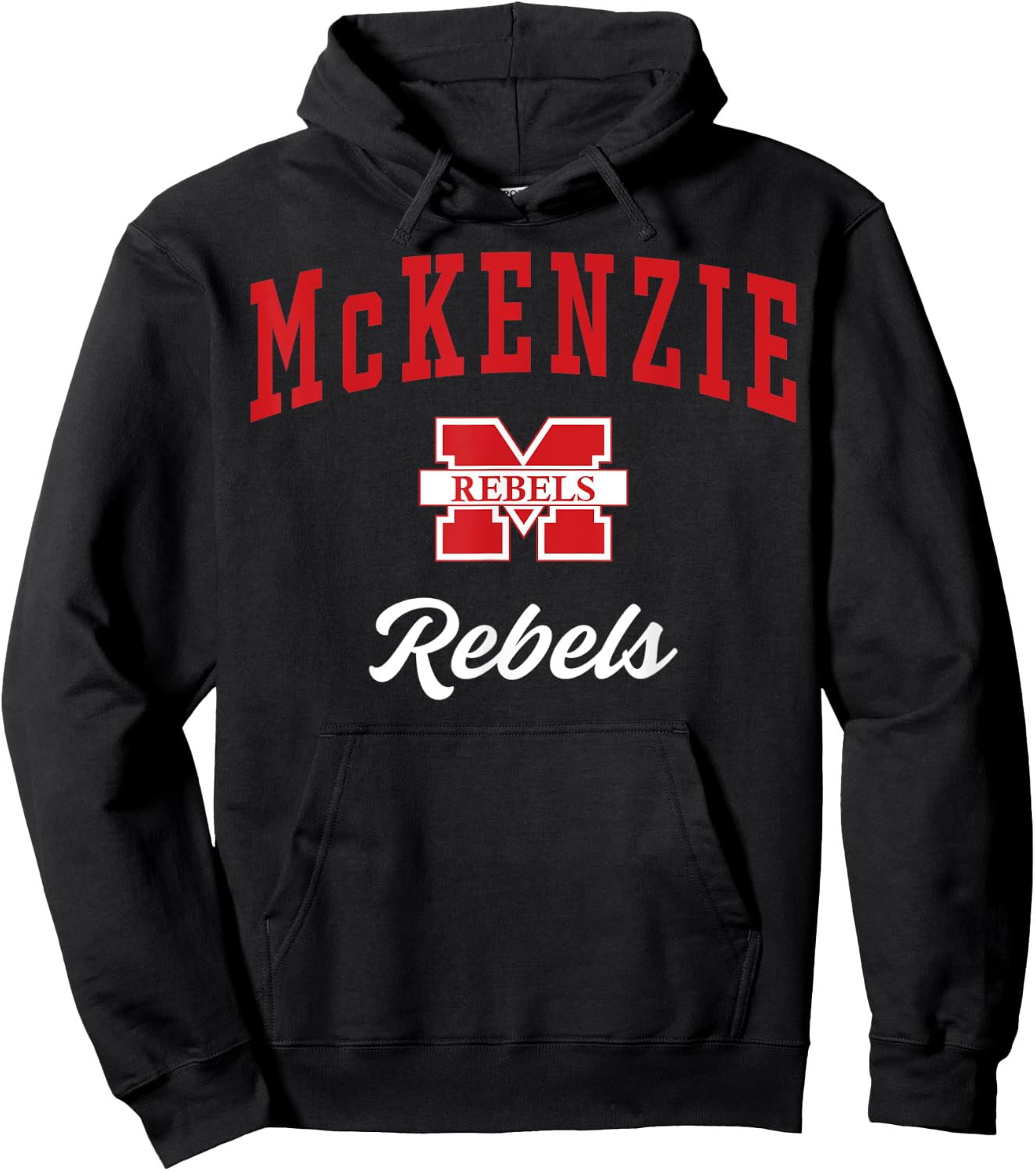 McKenzie High School Rebels C3 Hoodie - Hoodie | Black