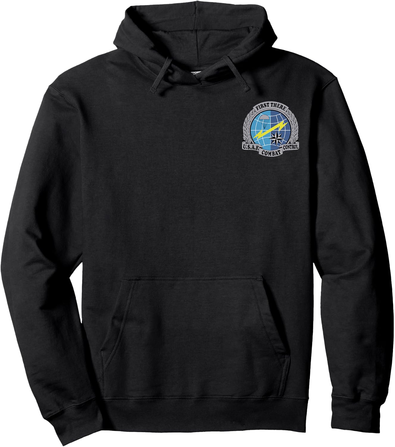 Air Force Combat Controller AFSC 1C2X1 Morale Patch Hoodie - Hoodie | Black