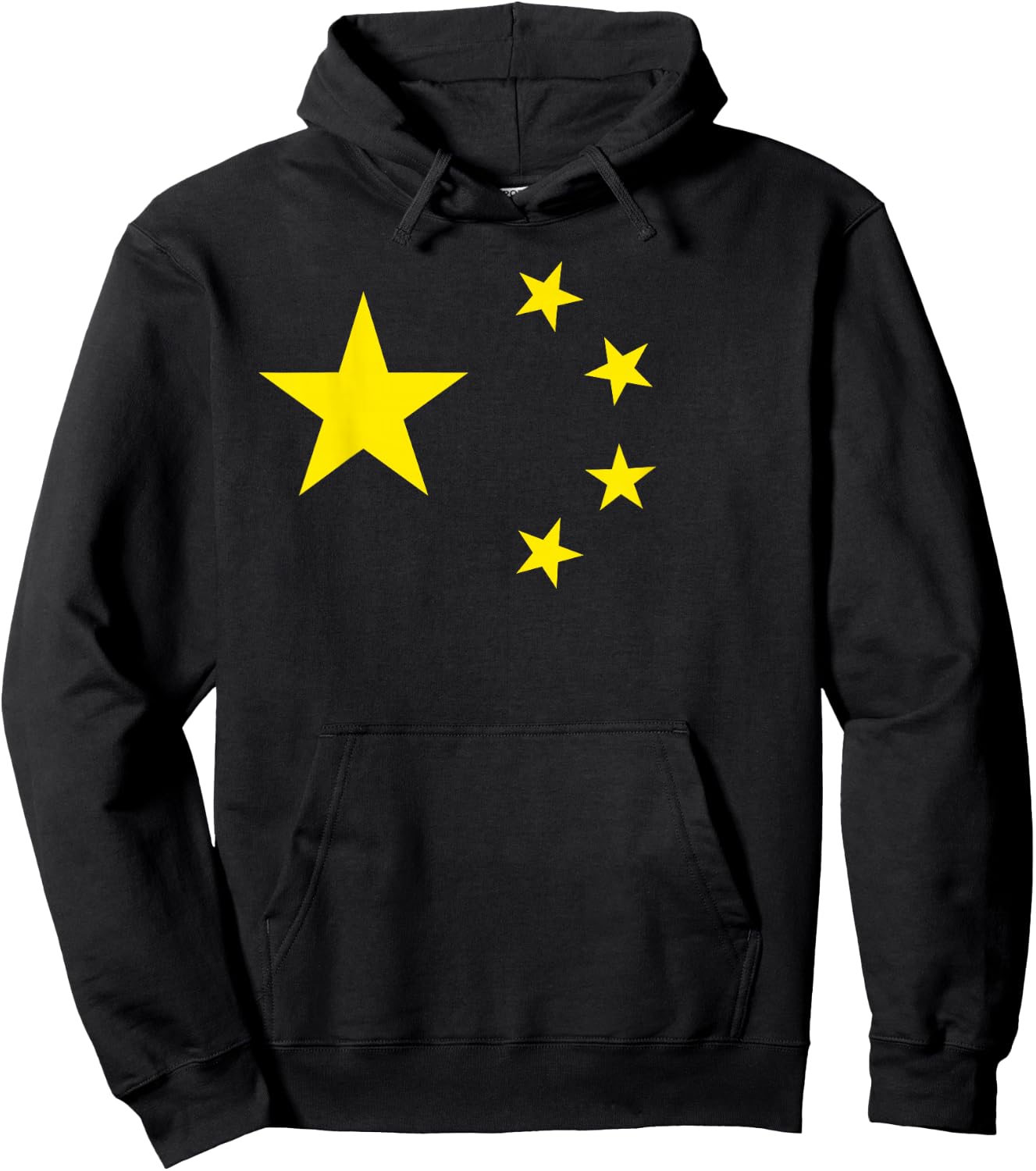 China Flag Chinese National Symbol Graphic Design Hoodie - Hoodie | Black