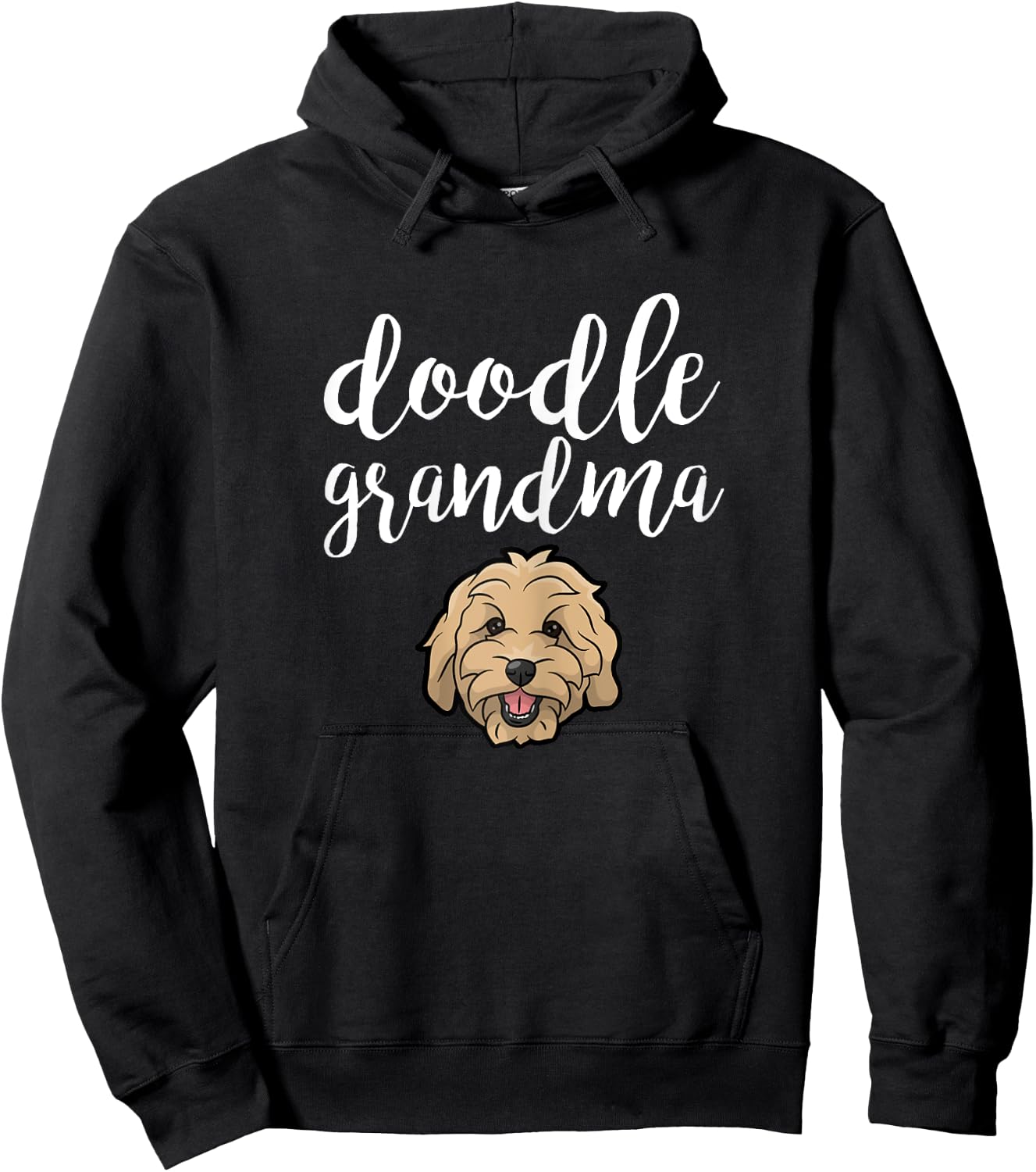Goldendoodle Grandma - Doodle Grandma Cute Dog Hoodie - Hoodie | Black