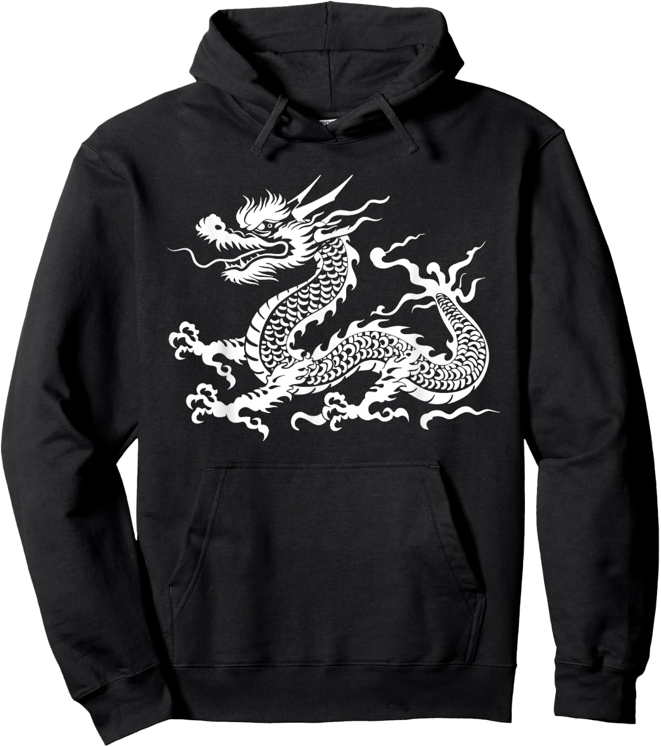 Chinese Dragon Hoodie - Hoodie | Black