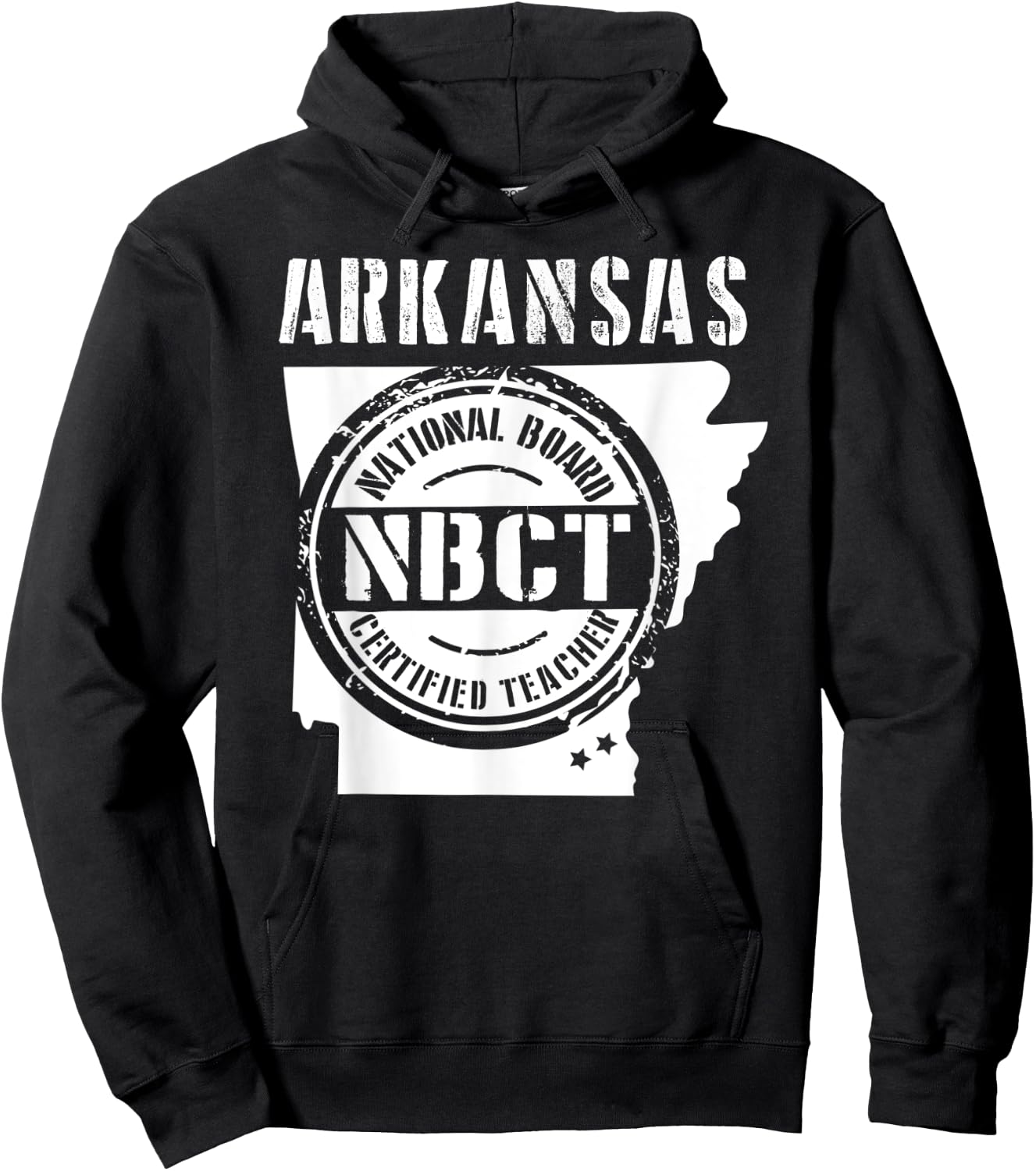 Arkansas National Board Certified Teacher Women Hoodie - Hoodie | Black