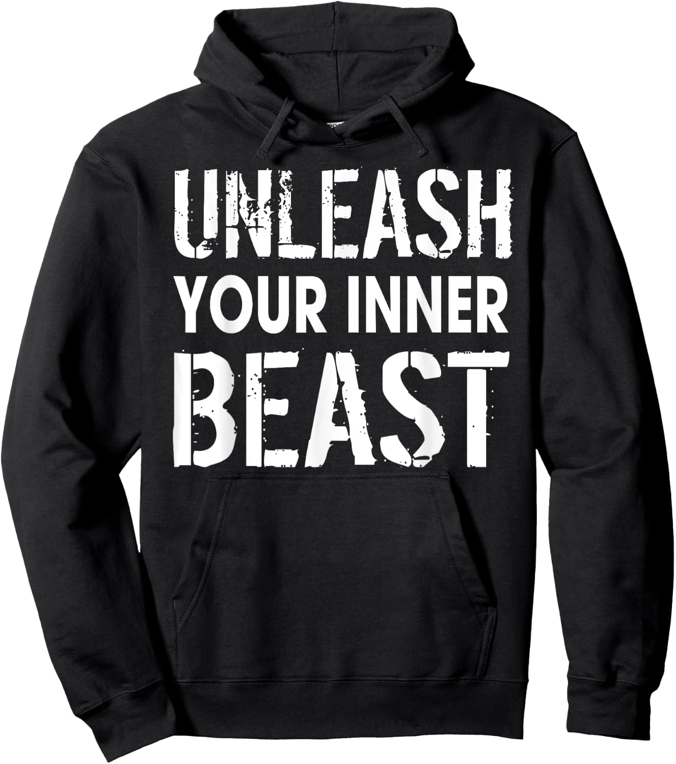 Unleash Your Inner Beast Powerlifting Weightlifter Workout Hoodie - Hoodie | Black