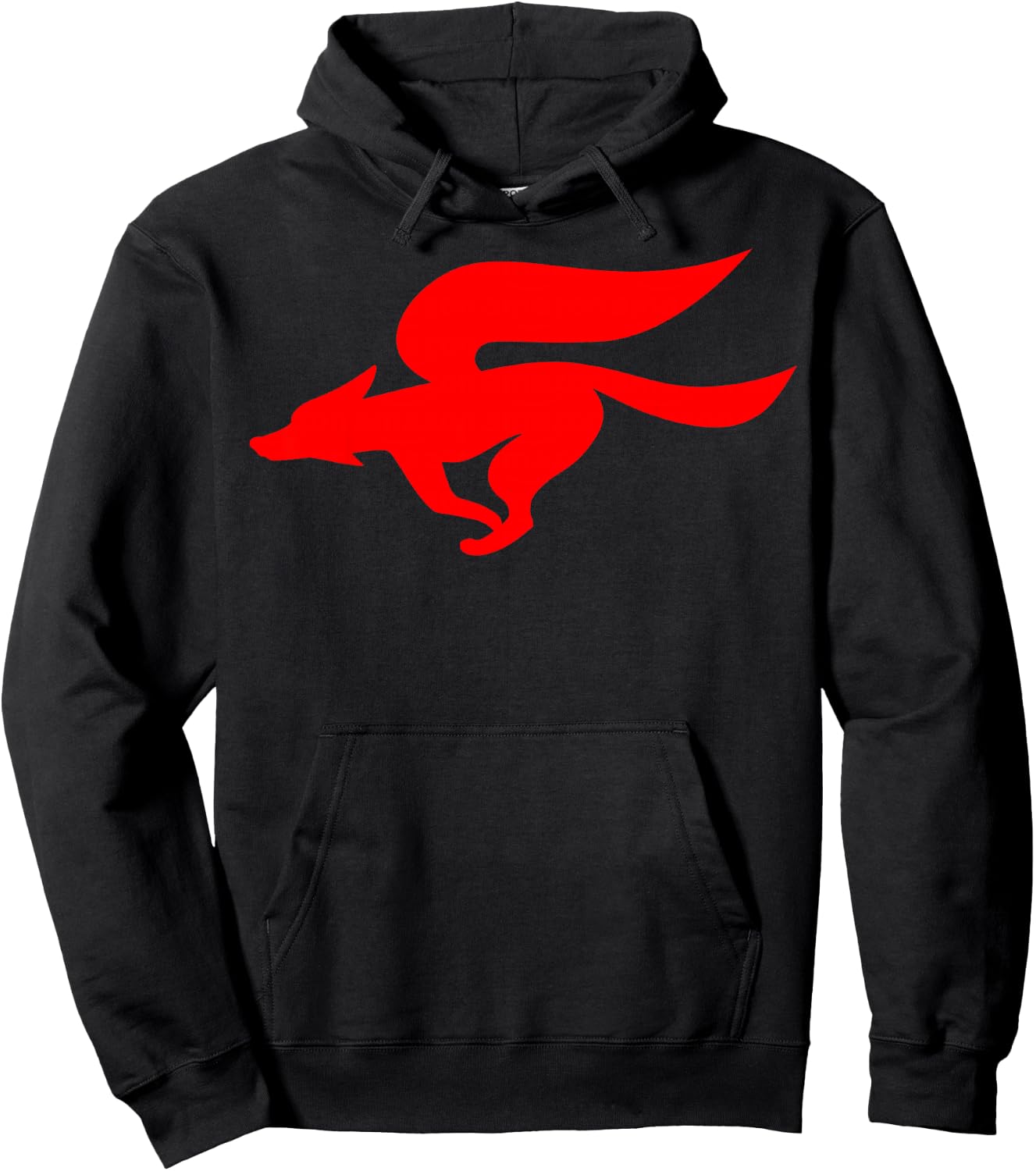 Nintendo Star Fox Retro Red Logo Graphic Hoodie - Hoodie | Black