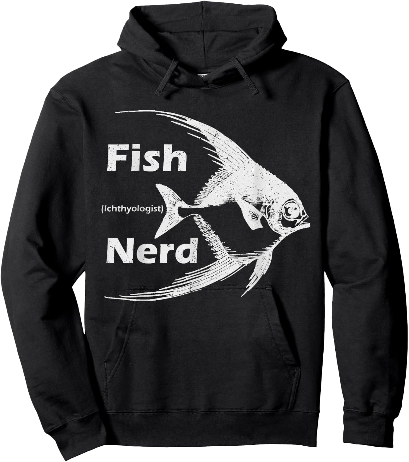 Zooarchaeology, Fish Osteology Gift Ichthyologist Hoodie - Hoodie | Black