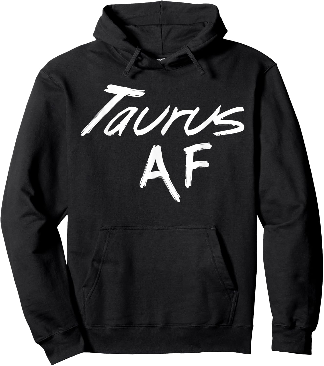 Taurus Af Funny April May Zodiac Sign Men Women Birthday Hoodie - Hoodie | Black