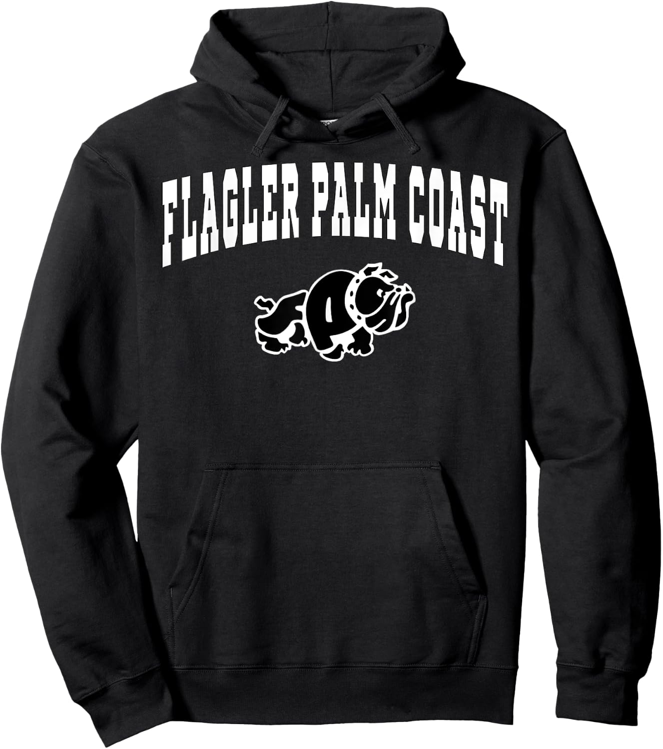 Flagler Palm Coast High School Bulldogs C2 Hoodie - Hoodie | Black