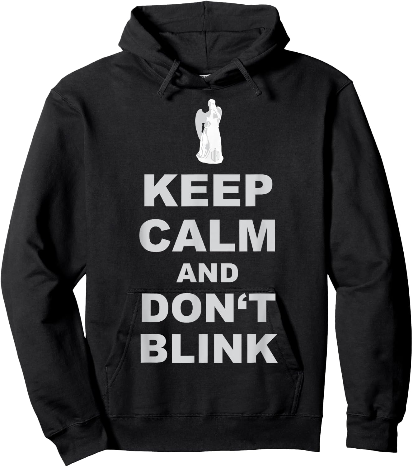 Alert - Weeping Angel - Keep Calm And Dont Blink 2 Hoodie - Hoodie | Black