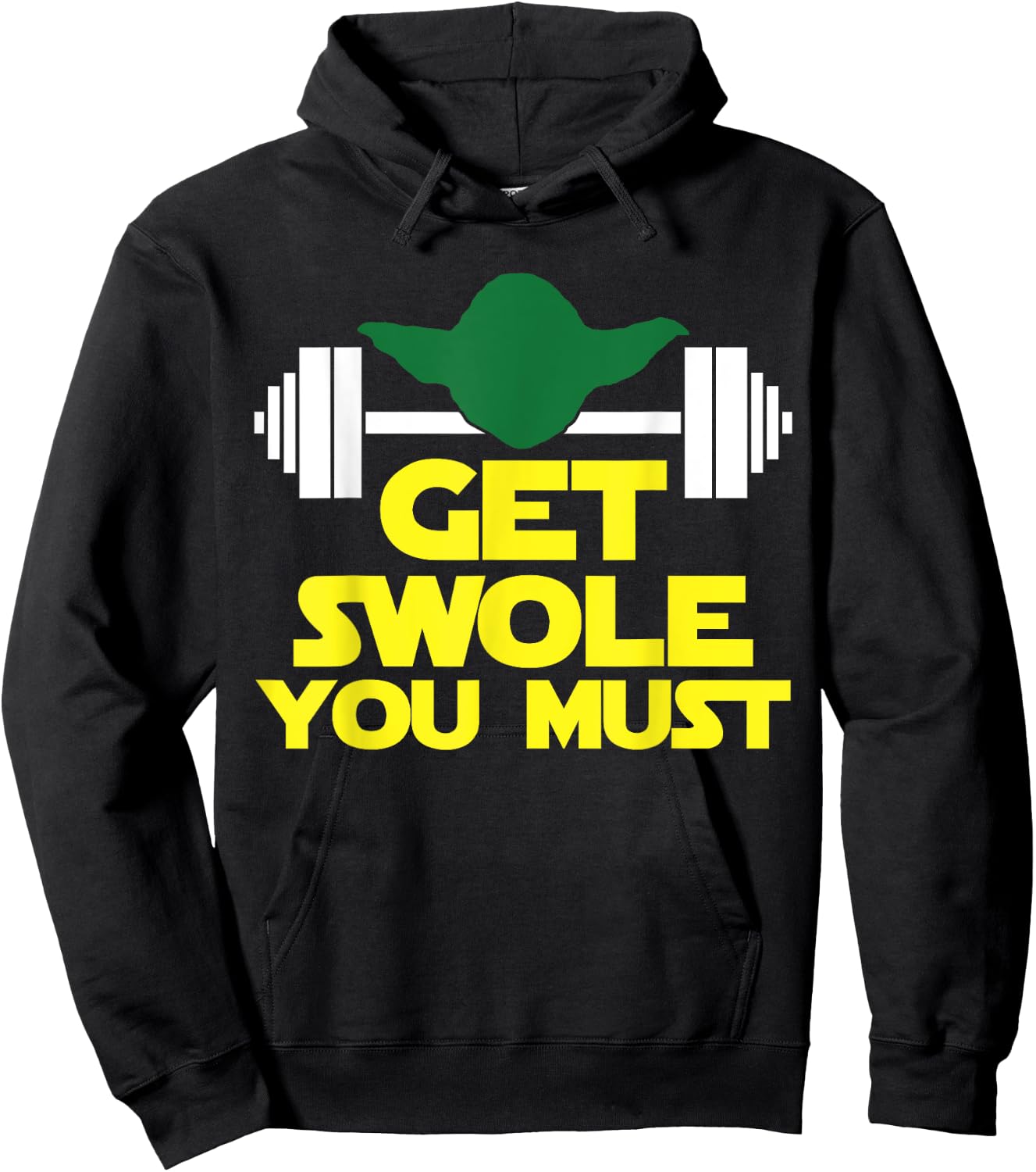 Get Swole You Must Funny Fitness Shirt Work Out, Cross Train Hoodie - Hoodie | Black