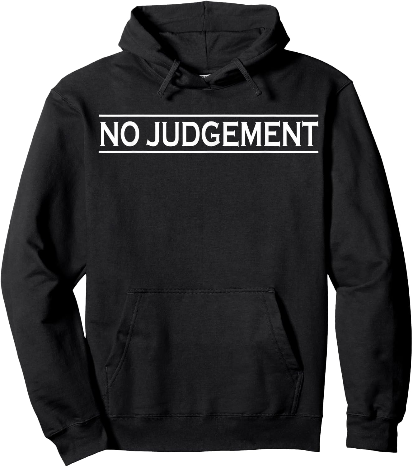 No Judgement Youth Kids Teens Hoodie - Hoodie | Black