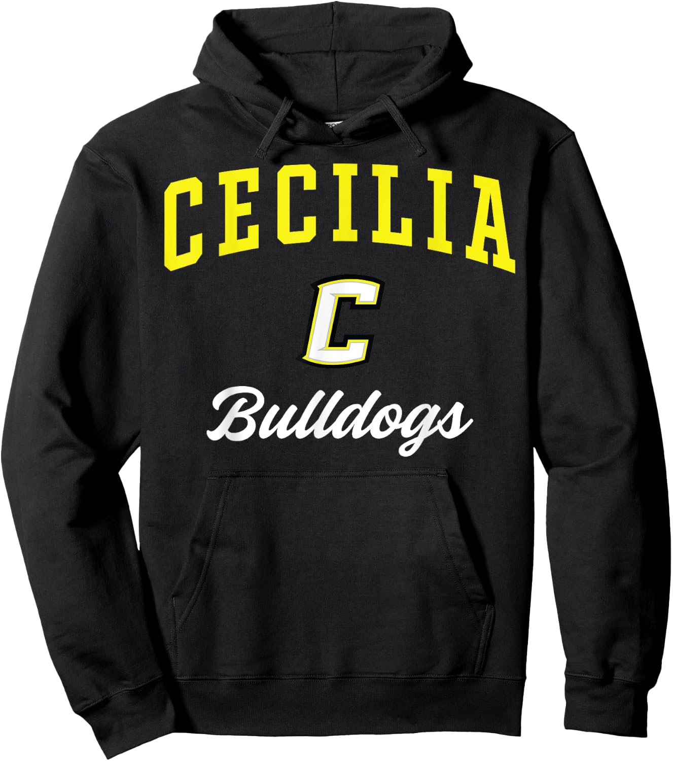 Cecilia High School Bulldogs C3 Hoodie - Hoodie | Black