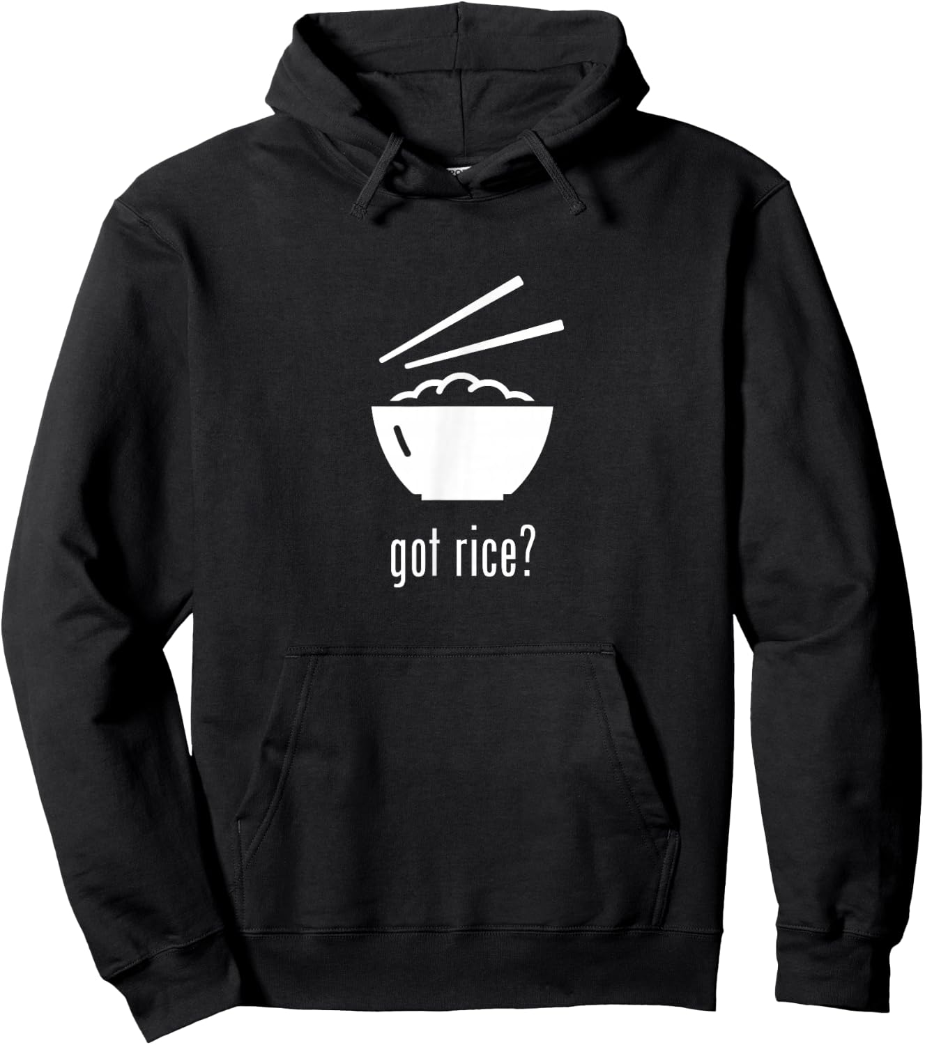 Got Rice? Hoodie - Hoodie | Black
