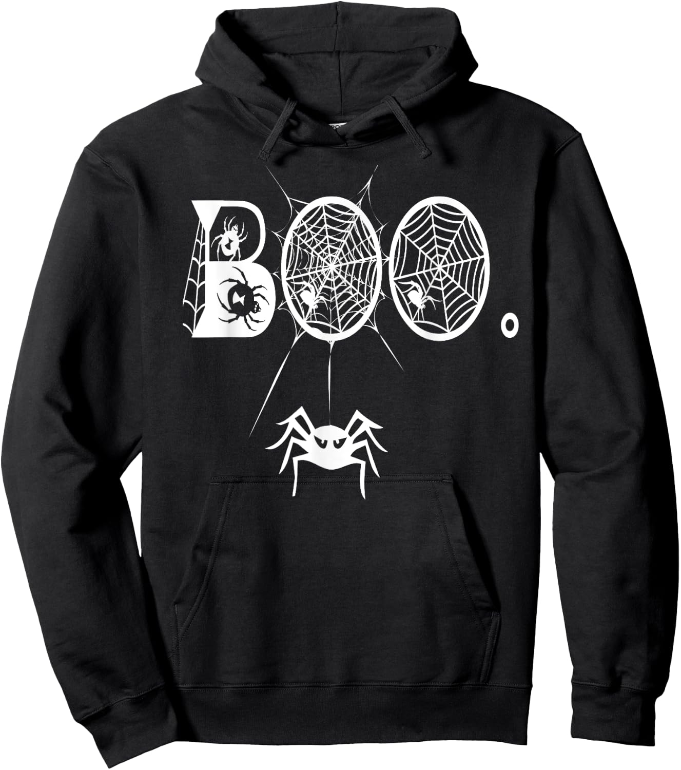 Boo Spiders Creepy Halloween Spiders Costume Gift Hoodie - Hoodie | Black