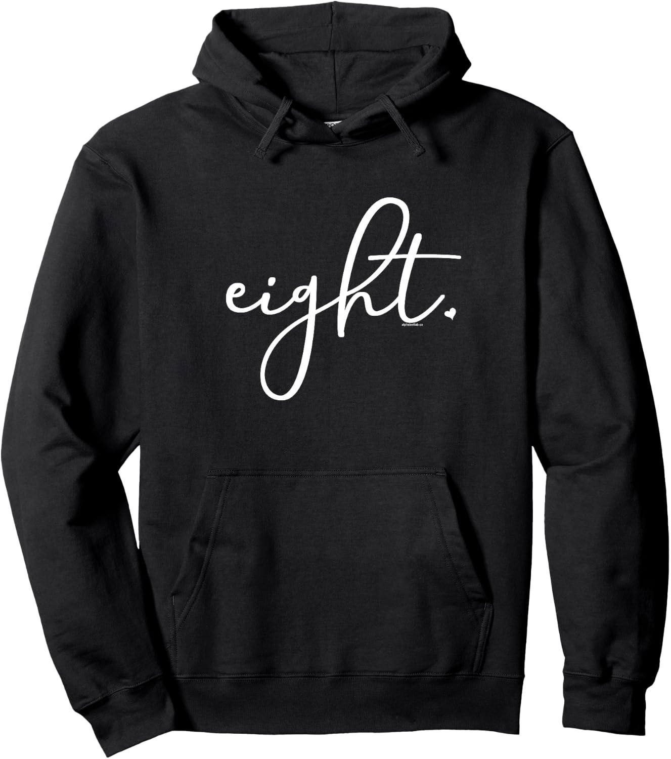 8th Birthday Shirt Girl 8 Year | Party Ideas Age 8 Eight Hoodie - Hoodie | Black