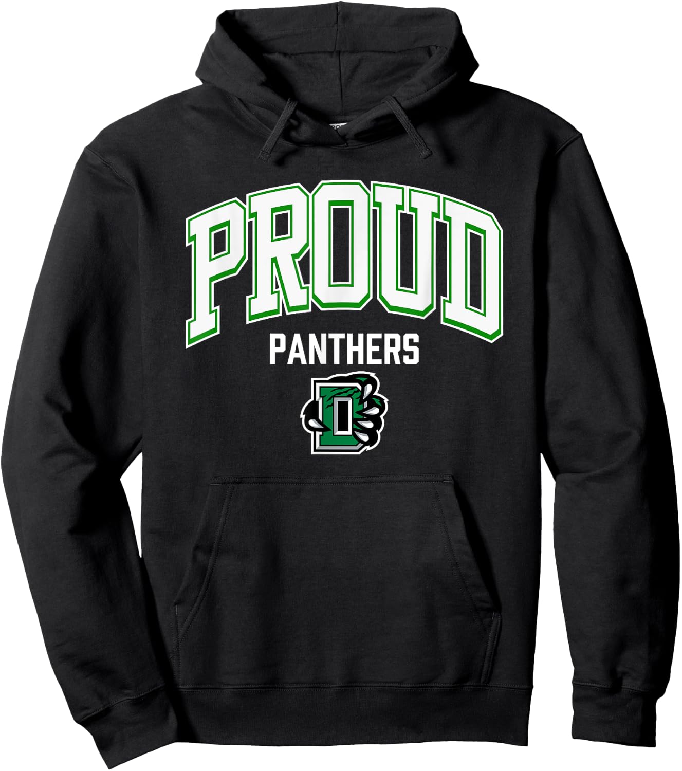 Derby Panthers Logo Proud HS Hoodie - Hoodie | Black
