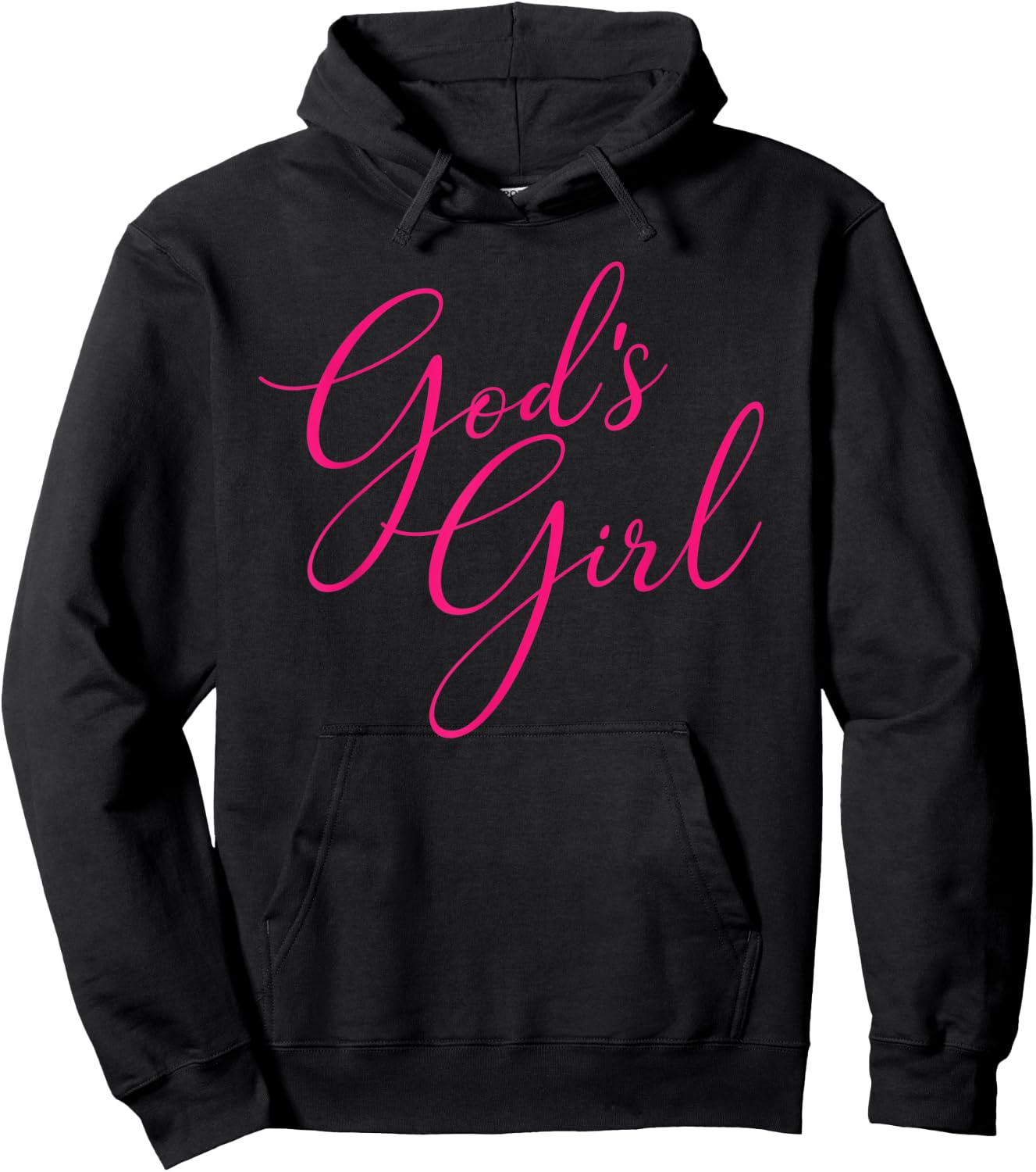 God's Girl Christian Gift and Girls Who Love God Hoodie - Hoodie | Black