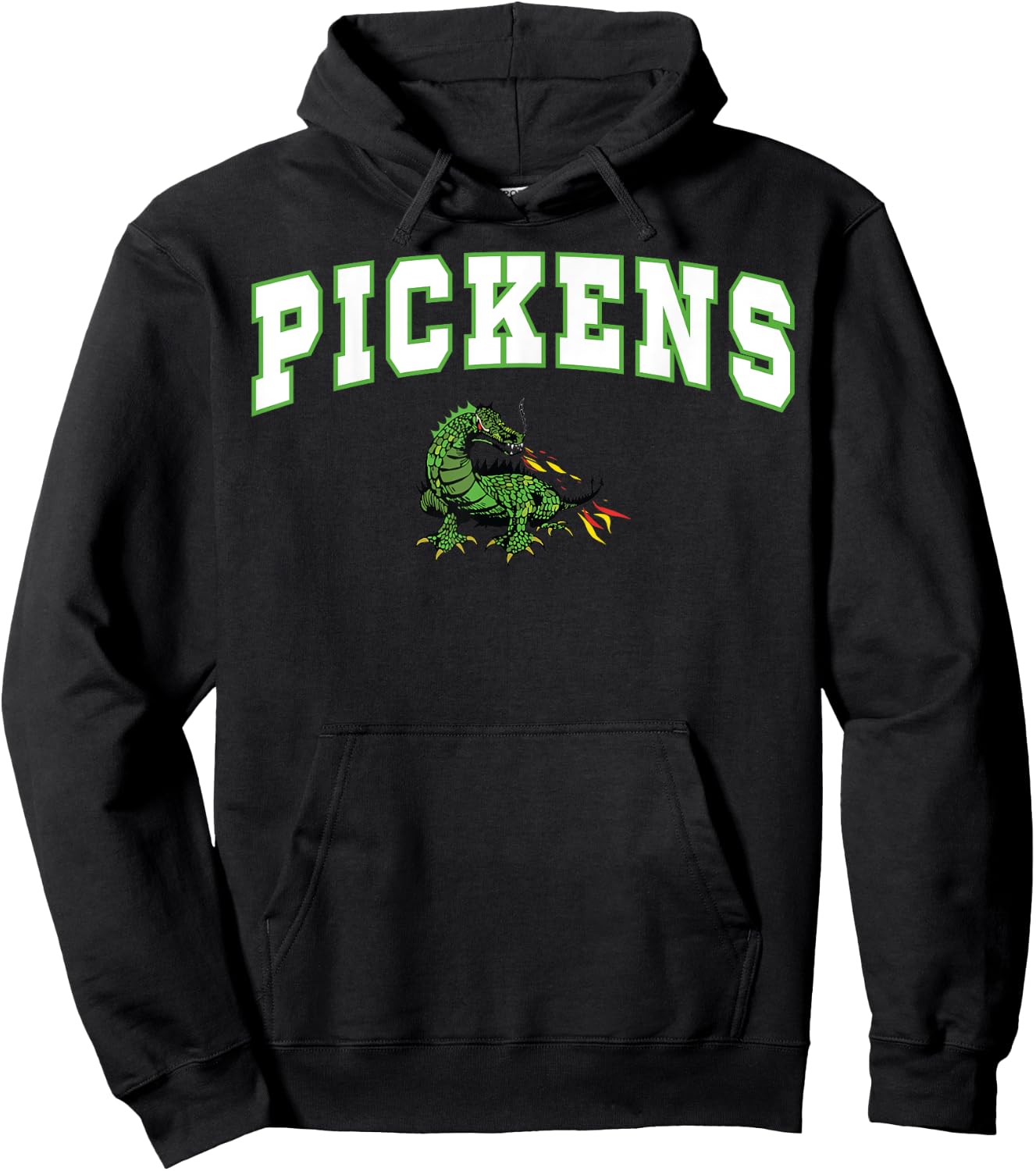 Pickens High School Dragons C2 Hoodie - Hoodie | Black