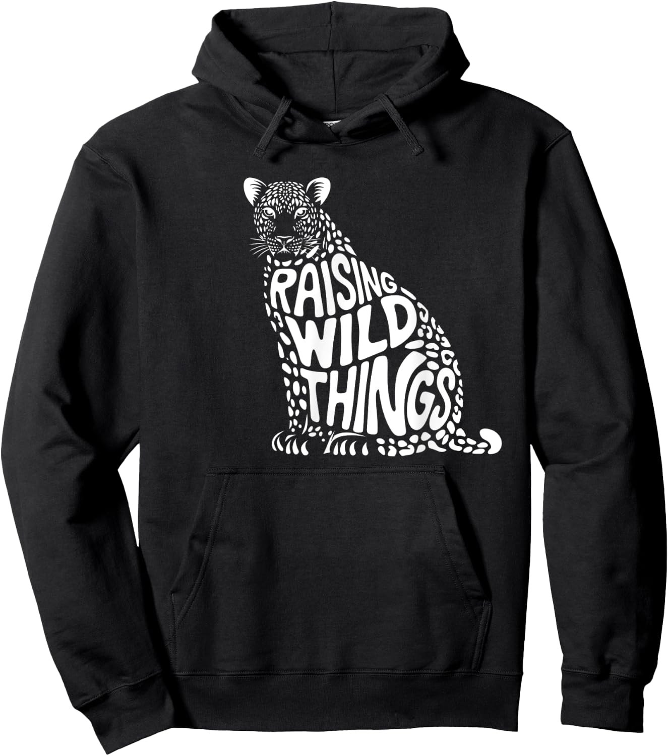 Raising Wild Things Hoodie - Hoodie | Black