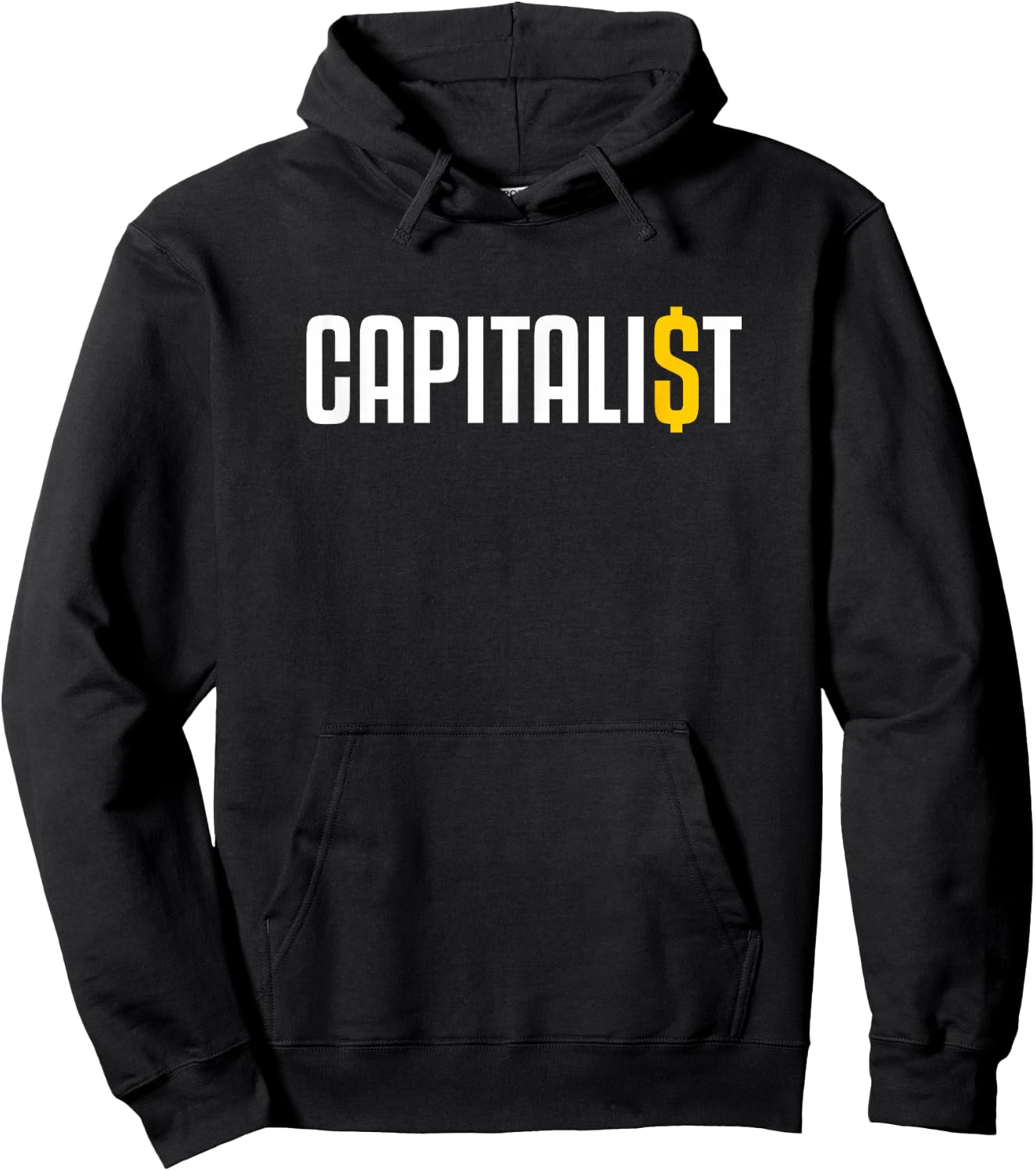 Capitalism Capitalist Capitalist Hoodie - Hoodie | Black