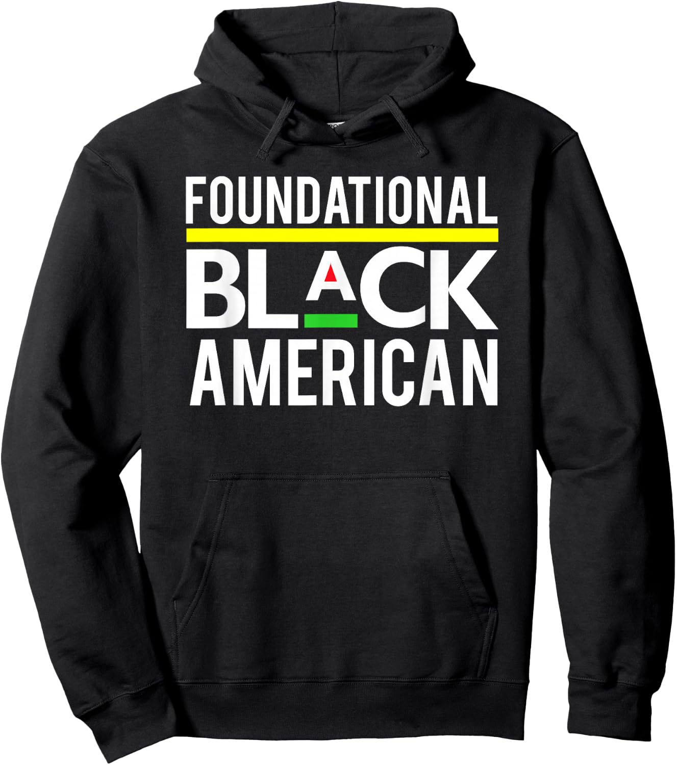 Famous Black Quotes Foundational Black American - -Adults, Black, Small, , Short Sleeve, Modern, Letter Print, Casual, Sports, Traveling, Maternity Hoodie - Hoodie | Black