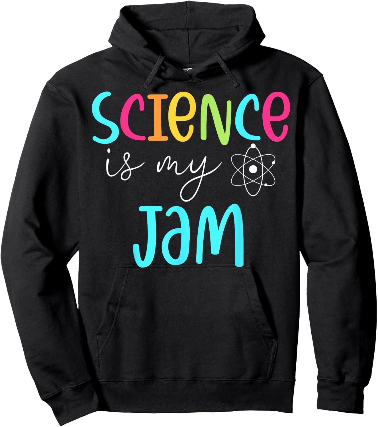 Science is My Jam Cute Science Teacher Appreciation Men Women Girls Kids Hoodie - Hoodie | Black