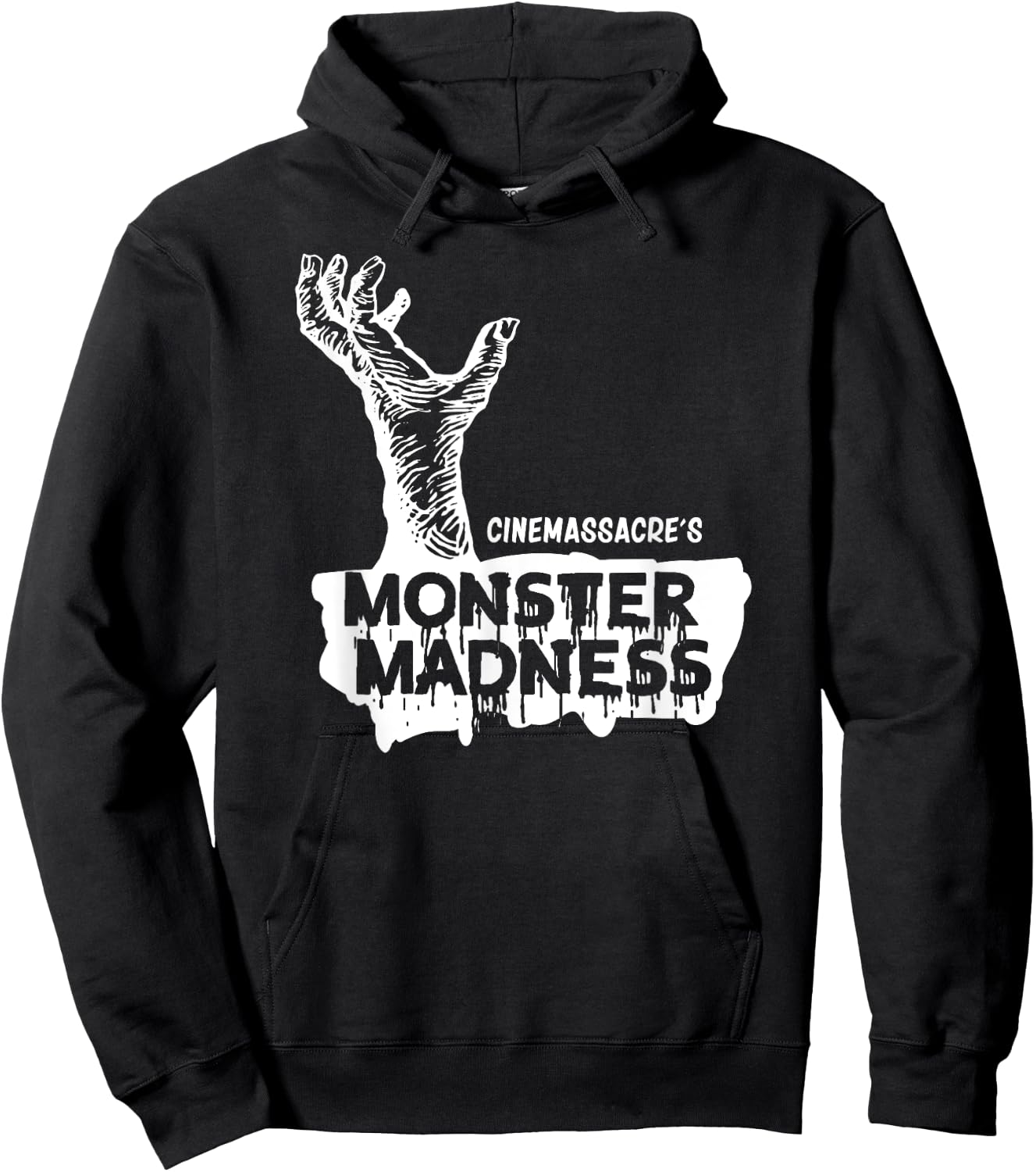 Cinemassacre Monster Madness Zombie Hand Hoodie - Hoodie | Black