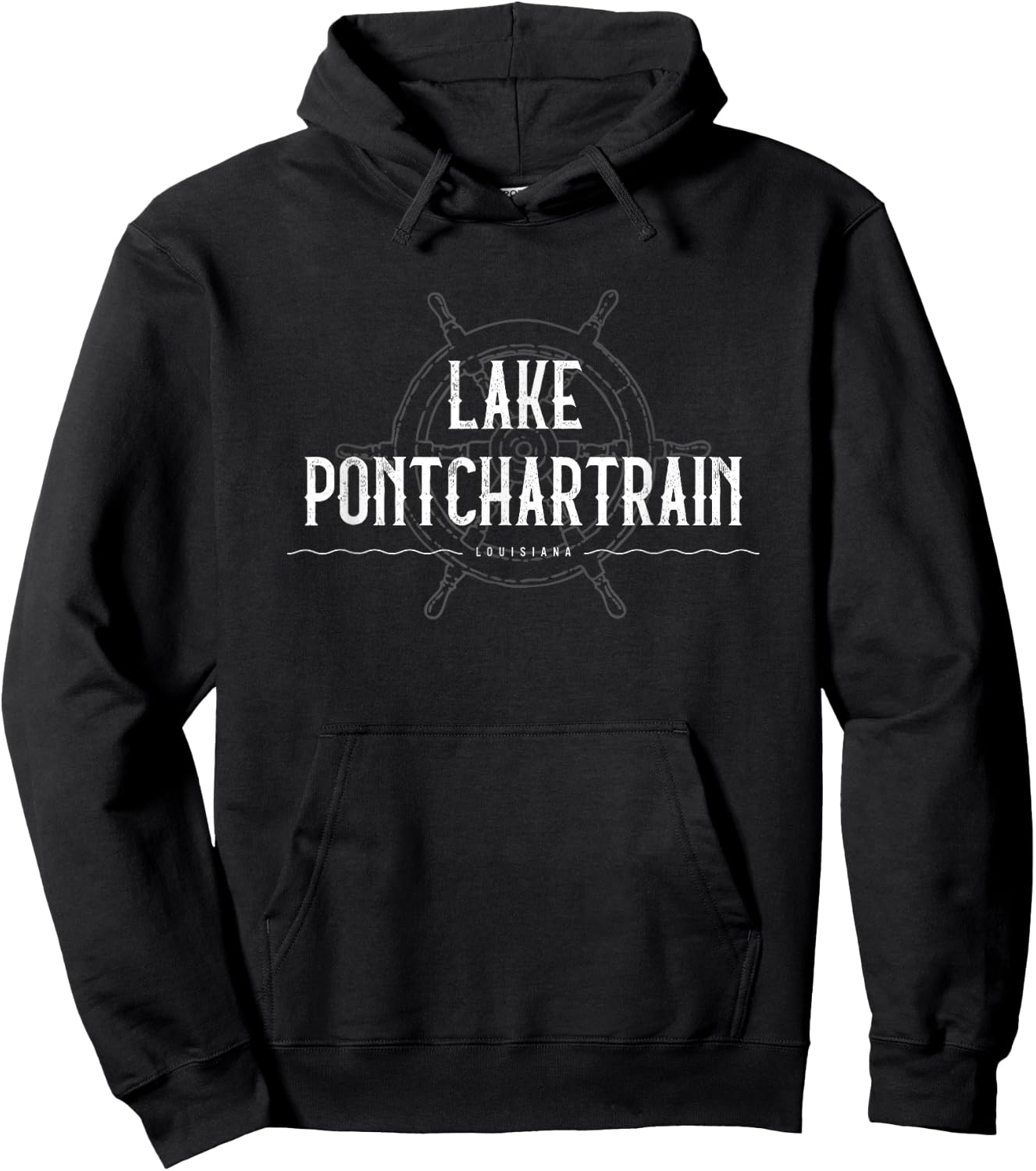 Lake Pontchartrain Hoodie - Hoodie | Black