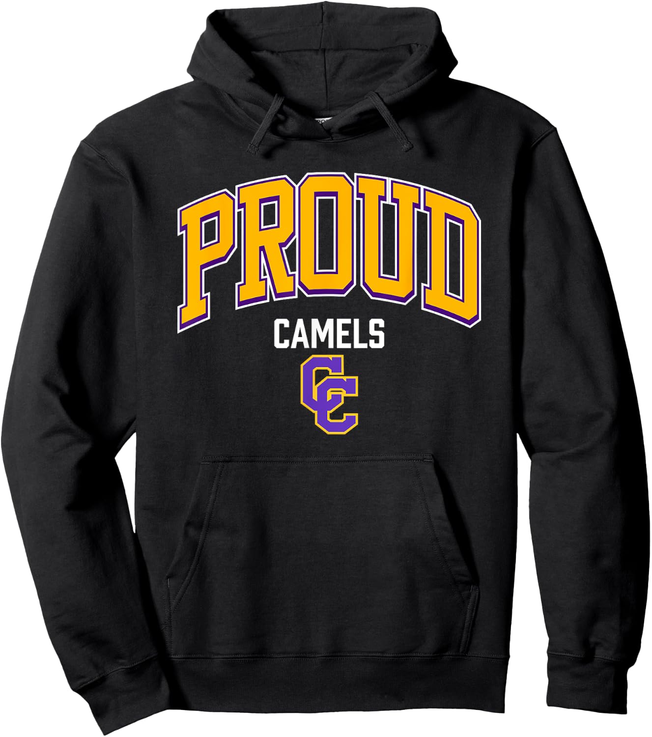 Campbell County Camels Logo Proud HS Hoodie - Hoodie | Black