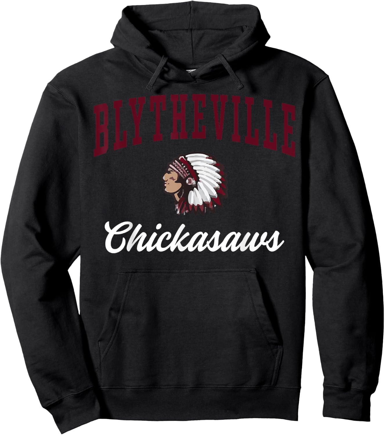 Blytheville High School Chickasaws C3 Hoodie - Hoodie | Black