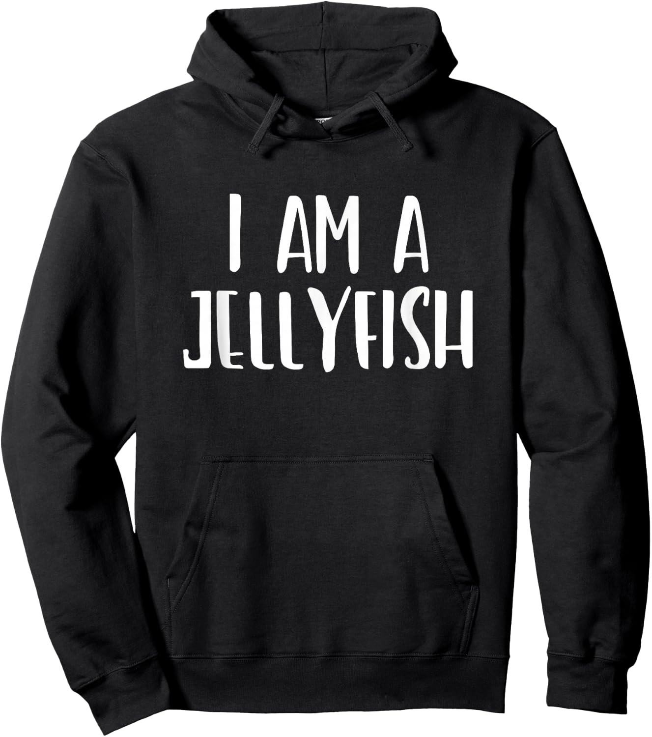 I Am A Jellyfish Halloween I'm Simple Costume Jelly-Fish Hoodie - Hoodie | Black