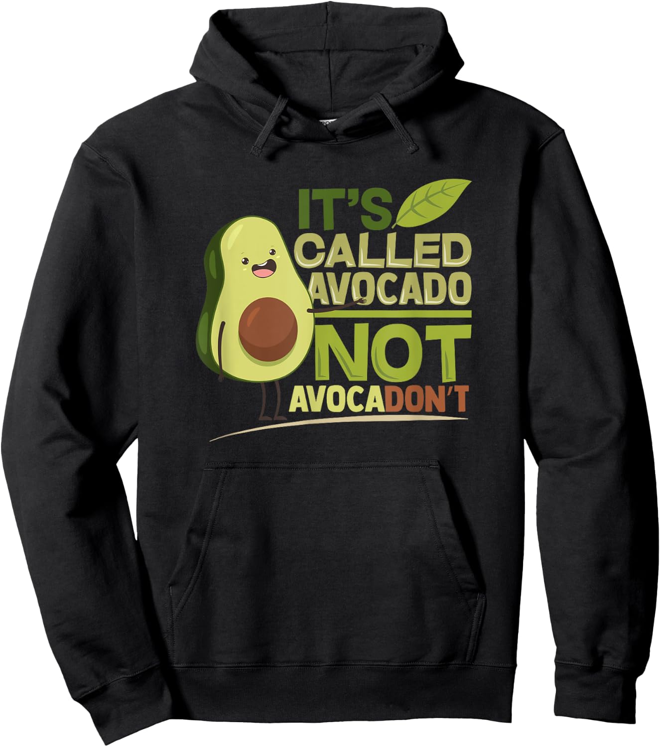 Women Be AvocaDo, not Avocadont funny Birthday Gift Hoodie - Hoodie | Black