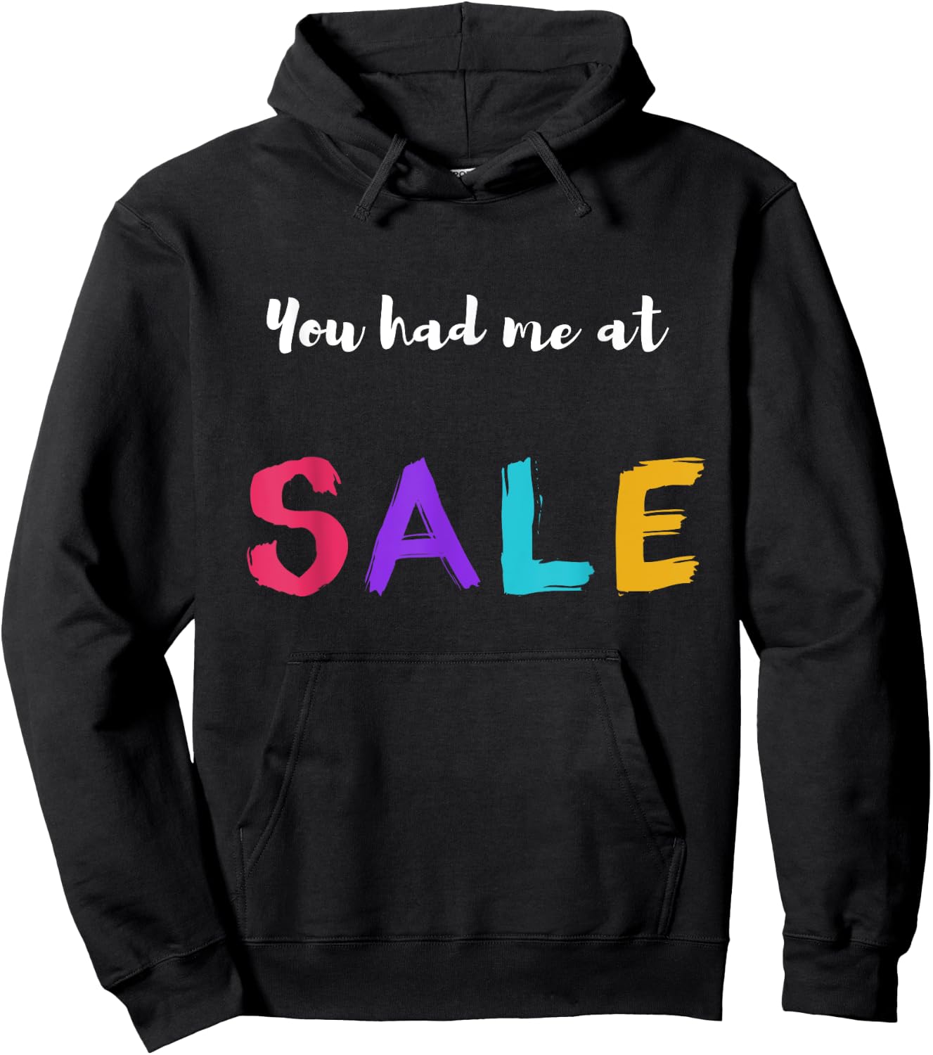 Bargain Hunter Sale Hoodie - Hoodie | Black