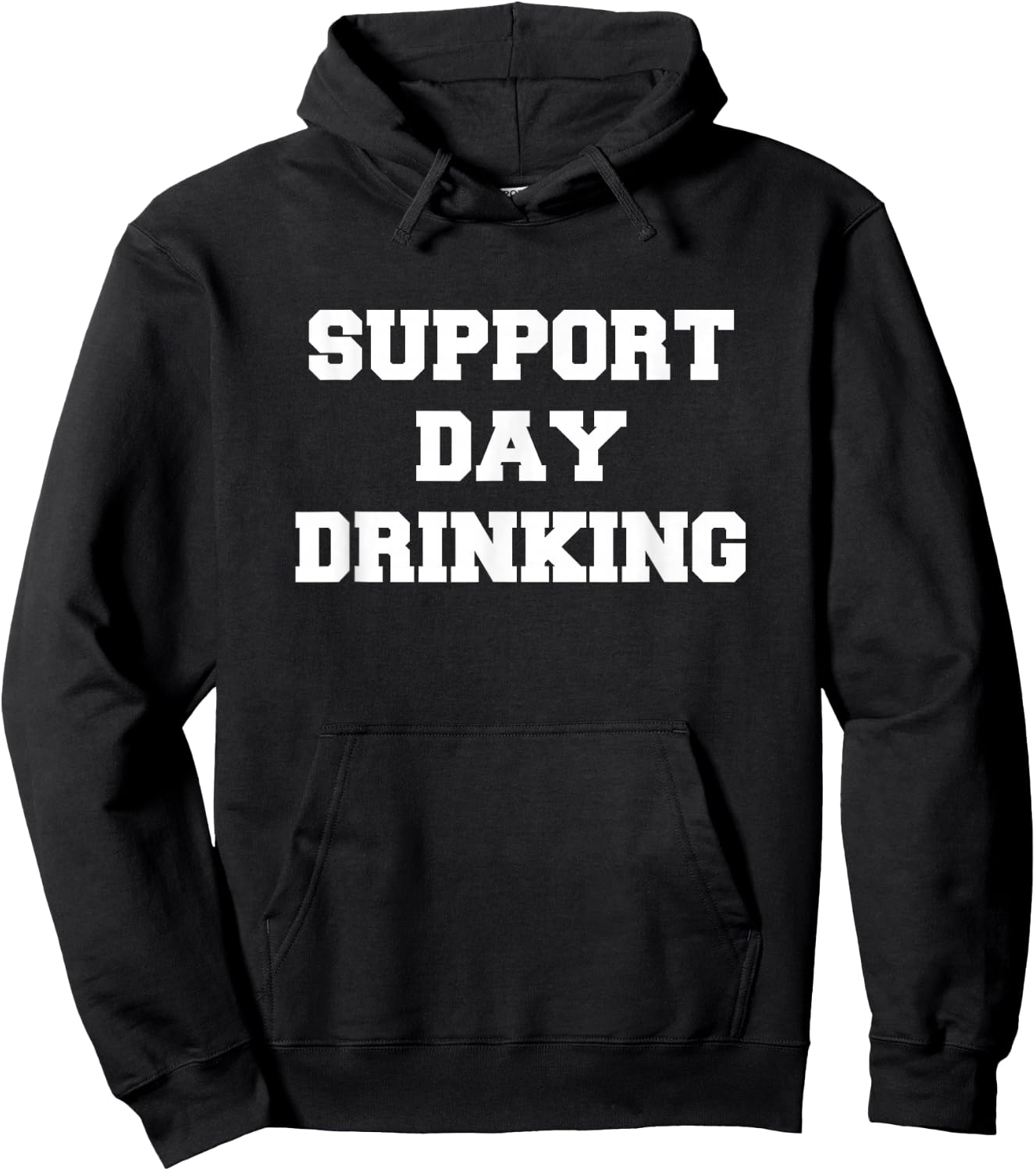 Support Day Drinking Drink Drinker Funny Gift Christmas Hoodie - Hoodie | Black