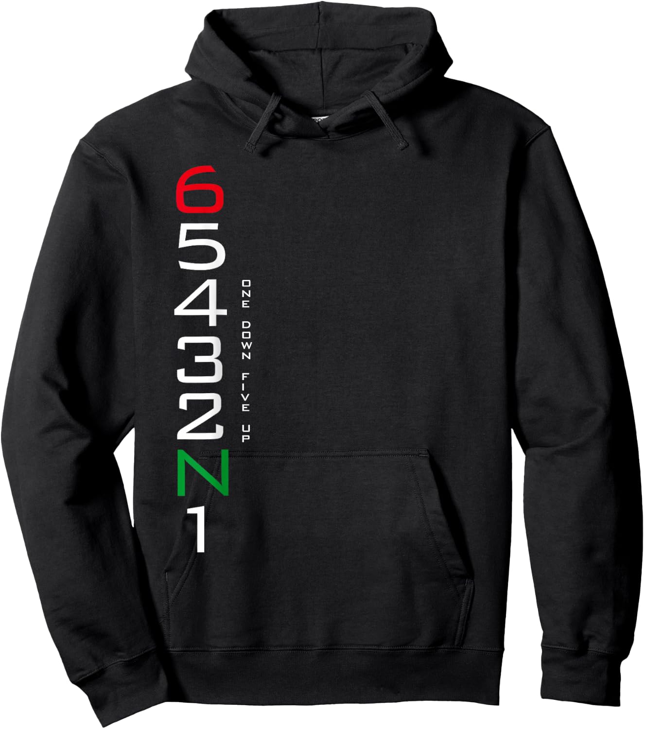 One Down Five Up Hoodie - Hoodie | Black