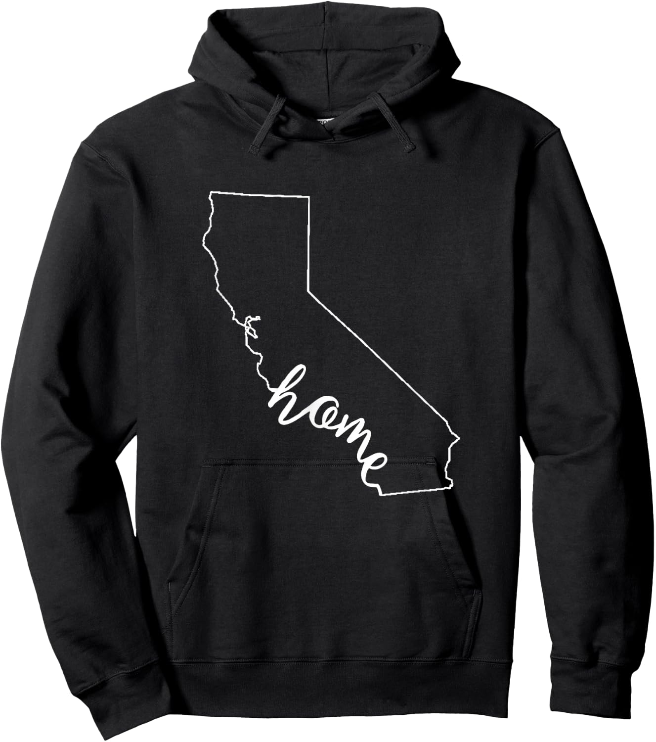 California Native Home Love Hoodie - Hoodie | Black
