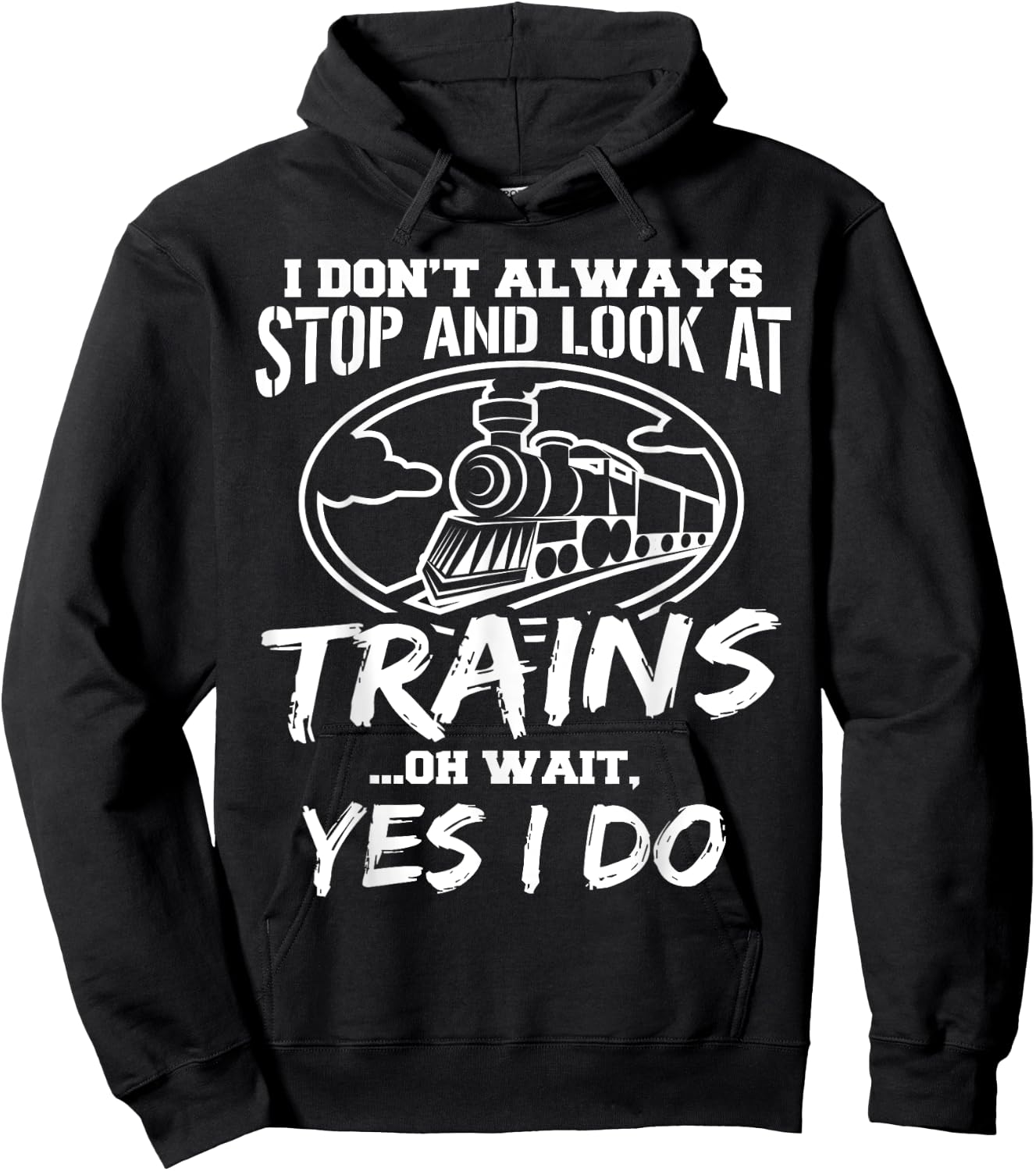 Train Trains Models Conductor Hoodie - Hoodie | Black