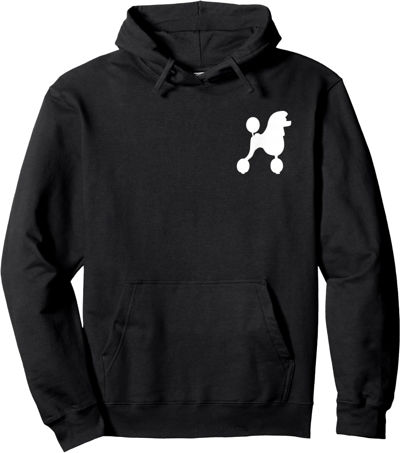 Poodle Skirt 1950's Sock Hop Costume Hoodie - Hoodie | Black