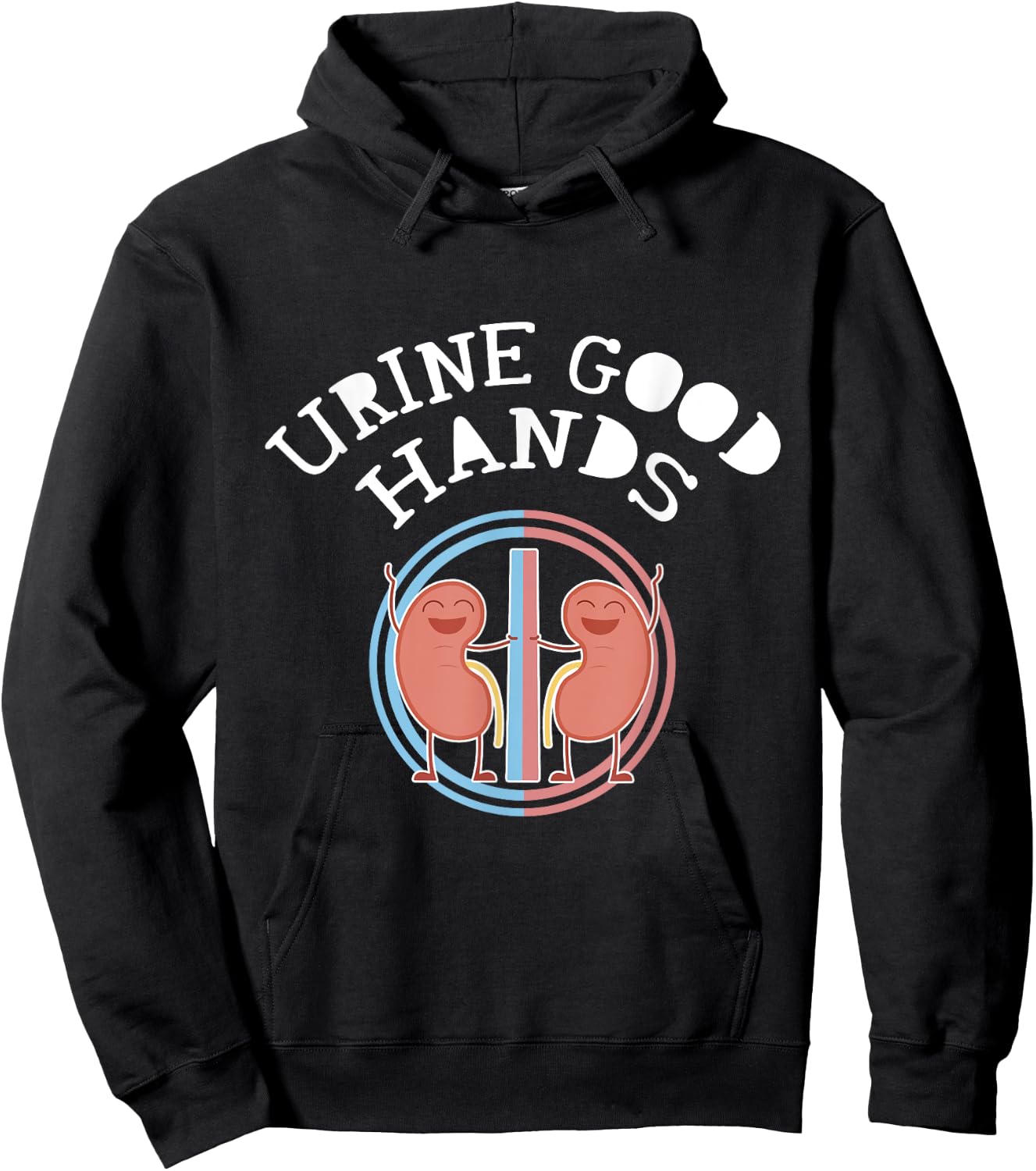 Urine Good Hands Urologist Funny Medical Profession Hoodie - Hoodie | Black