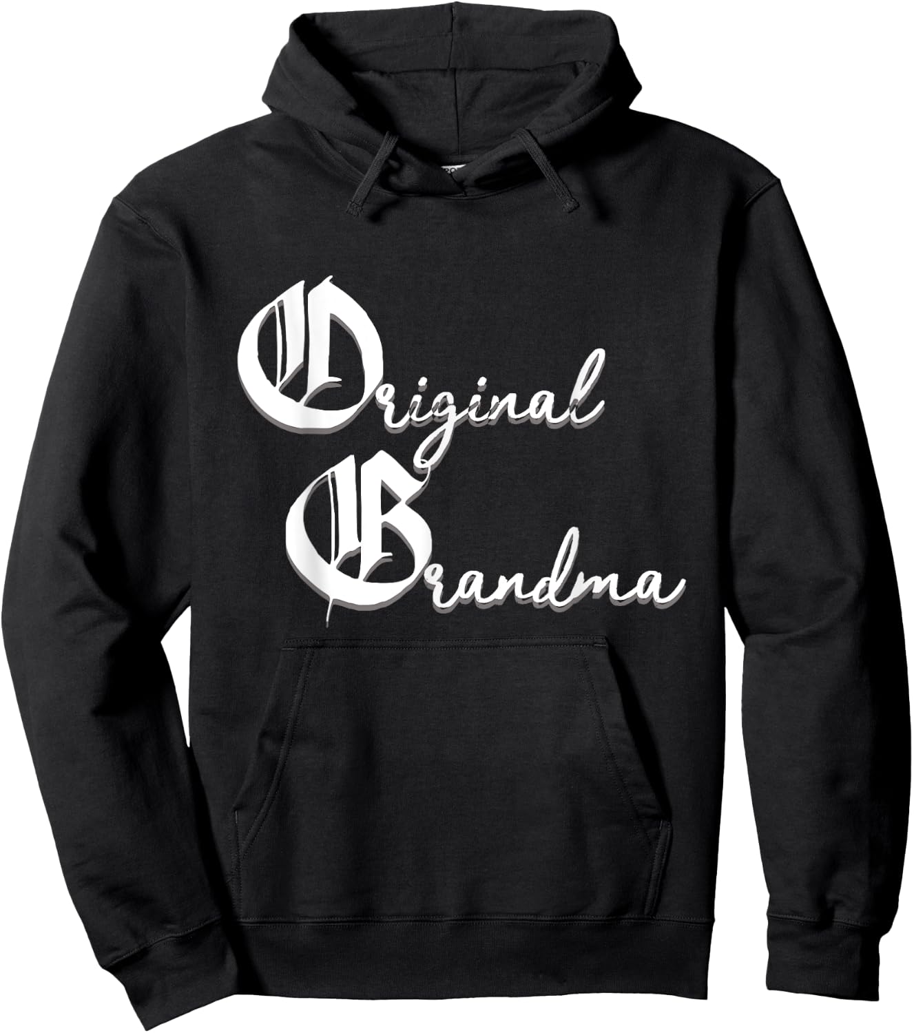OG Grandma Funny Hoodie - Hoodie | Black