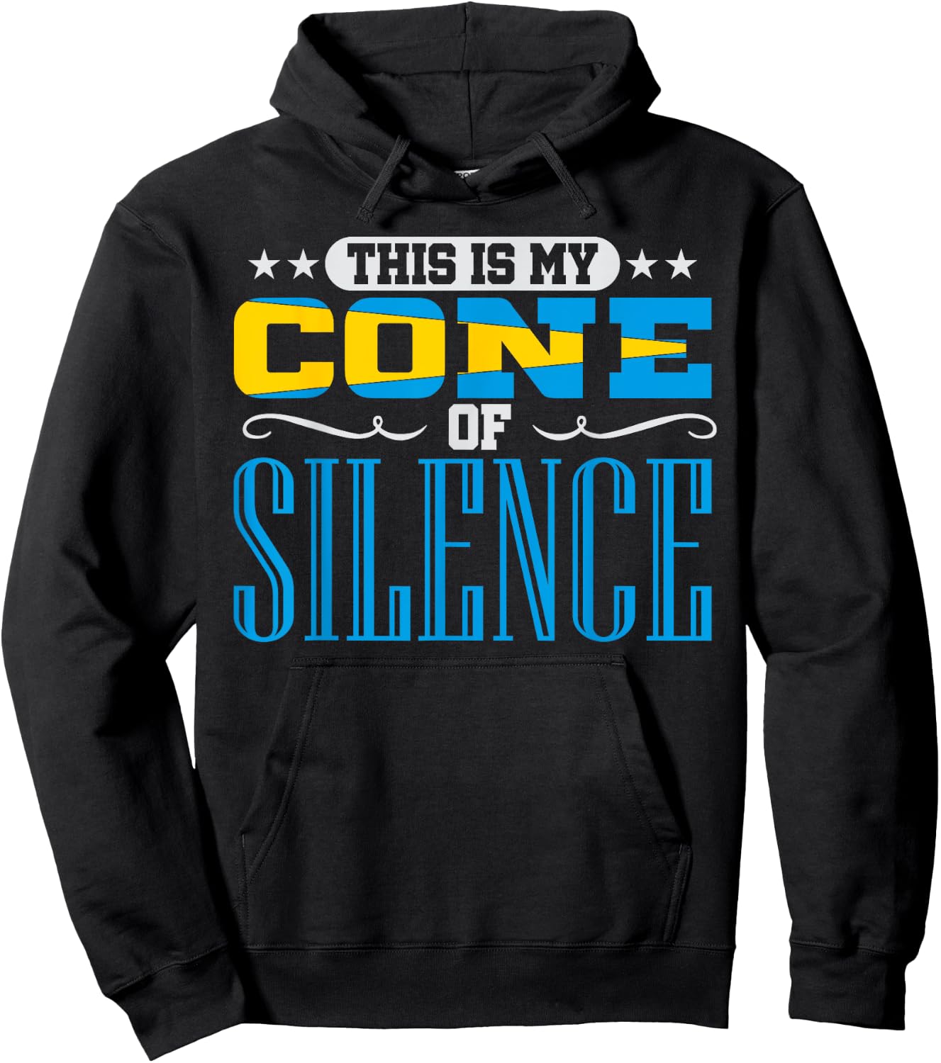Cone of Silence Agile Project Management Funny Gift Shirt Hoodie - Hoodie | Black