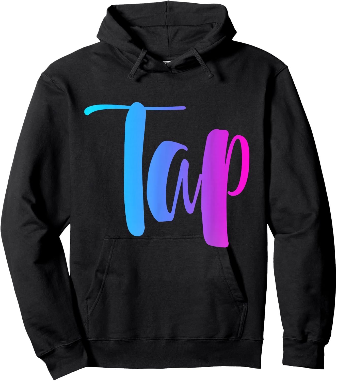 Dance Tap . Girl Teen Woman Colorful Pink Blue Purple Hoodie - Hoodie | Black