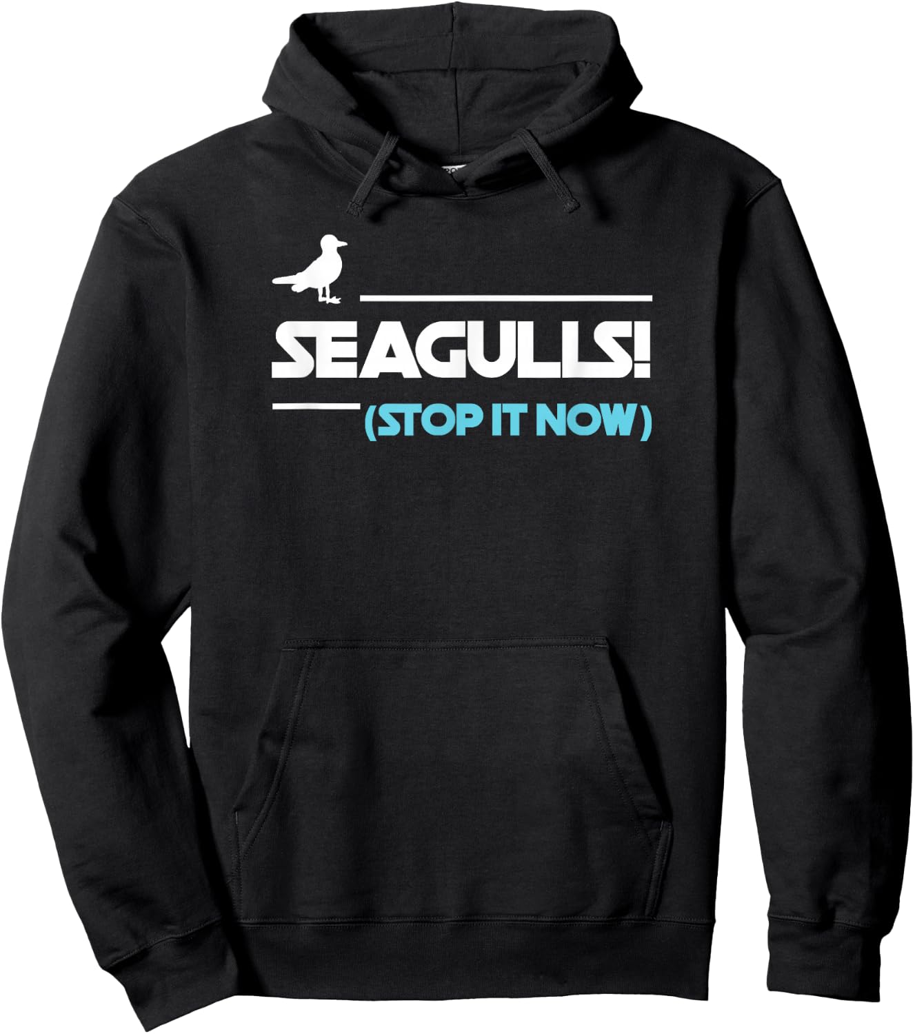 Seagulls Stop it now Women Men Hoodie - Hoodie | Black