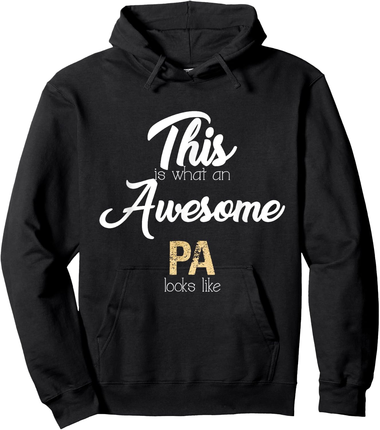 Awesome Pa Gift Grandfather from Granddaughter Grandson Hoodie - Hoodie | Black