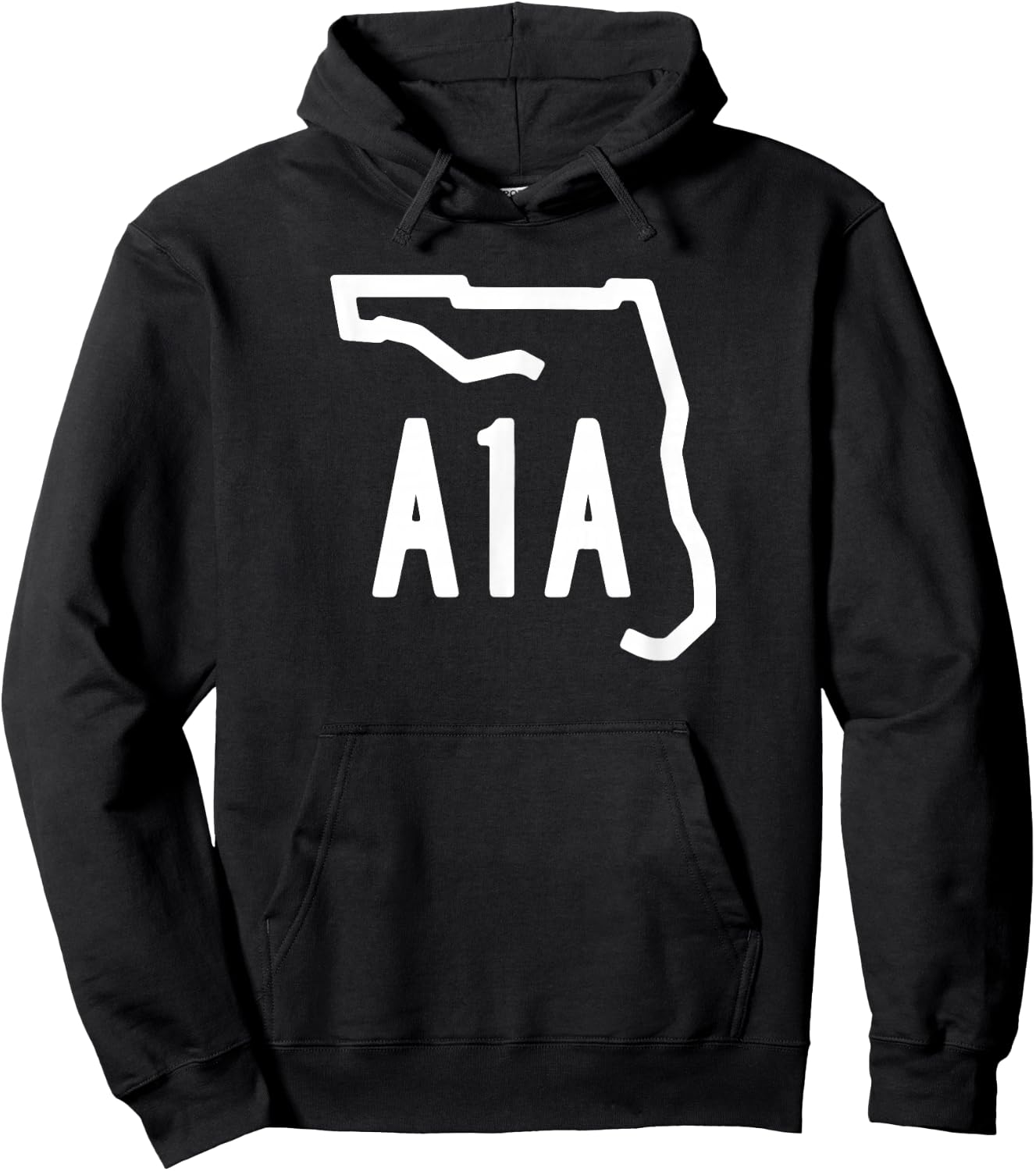 A1A Beachfront Avenue Atlantic Ocean Hoodie - Hoodie | Black